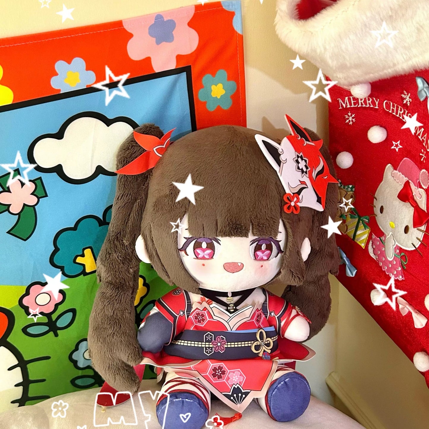 Honkai:Star Rail Sparkle Plush 30cm Plushie Doll Xmas Gifts