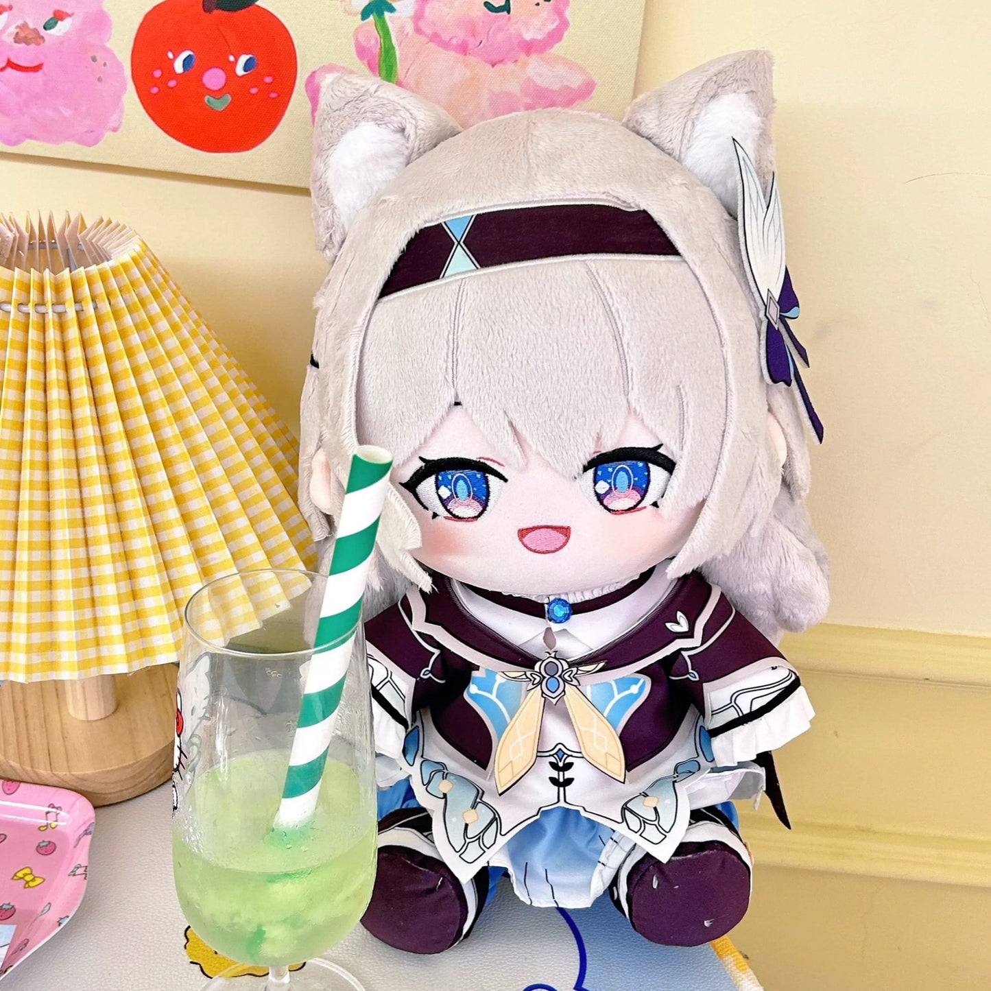Honkai: Star Rail Firefly Dress up Plushie 30cm Plush Doll Anime Toy