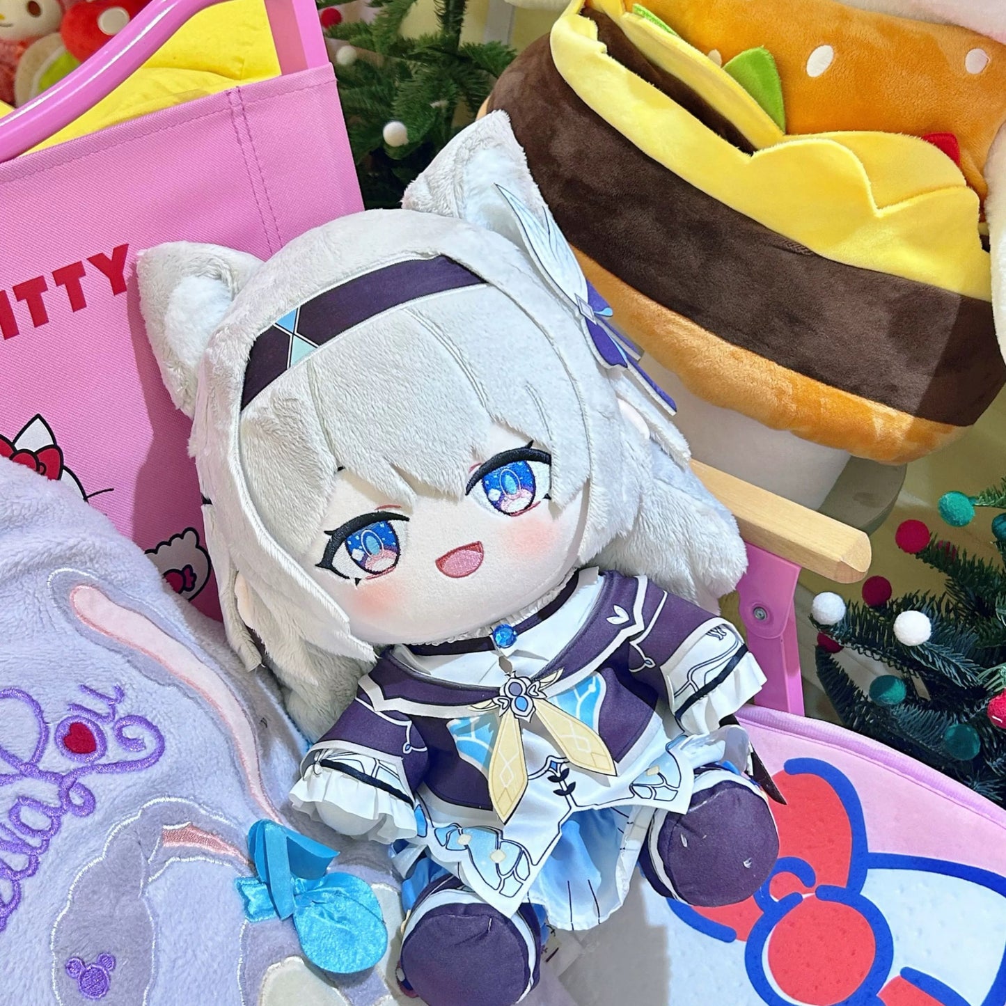 Honkai: Star Rail Firefly Dress up Plushie 30cm Plush Doll Anime Toy