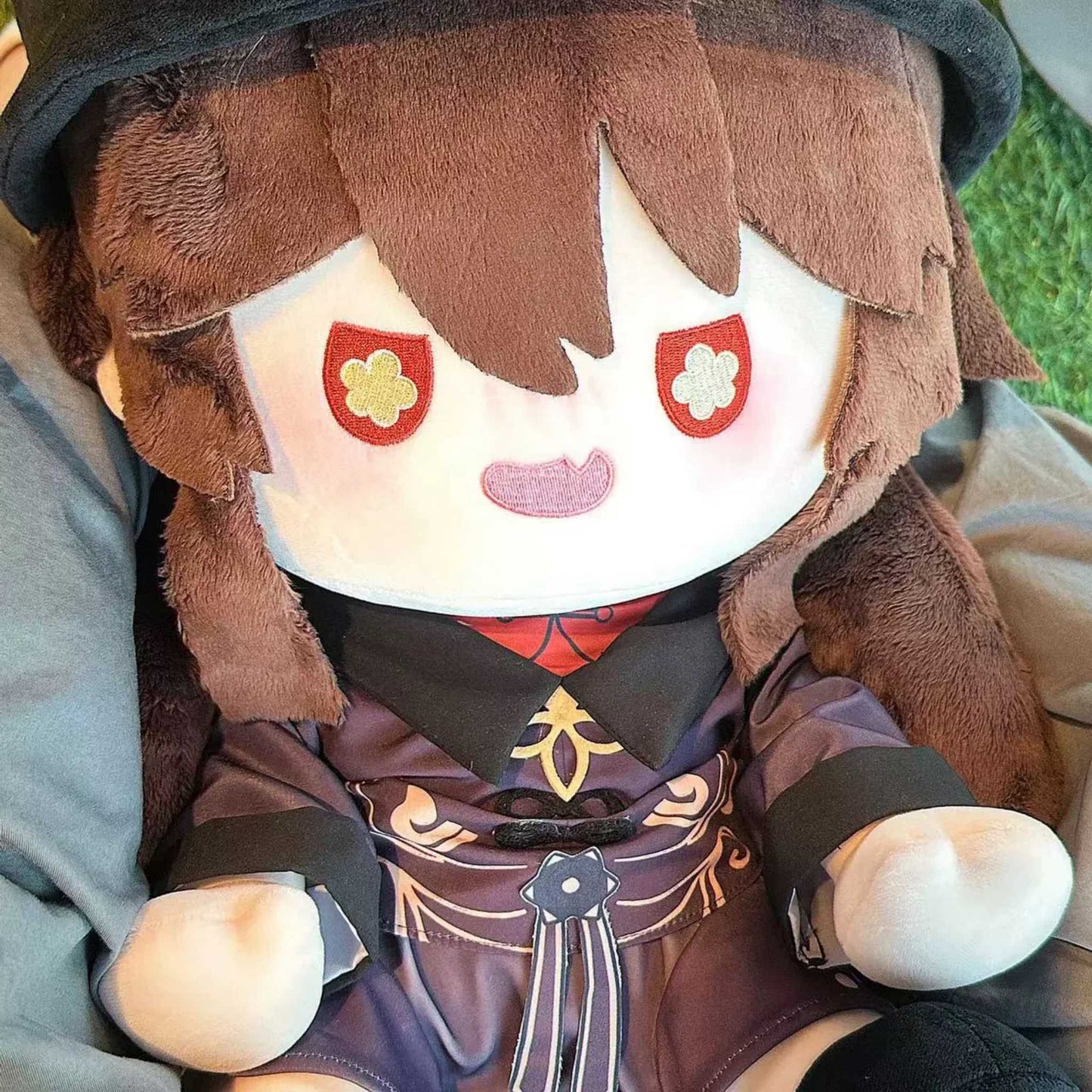 Yolo Anime Genshin Impact Hutao Plush Dress up Doll Soft Stuffed Plushie Toys