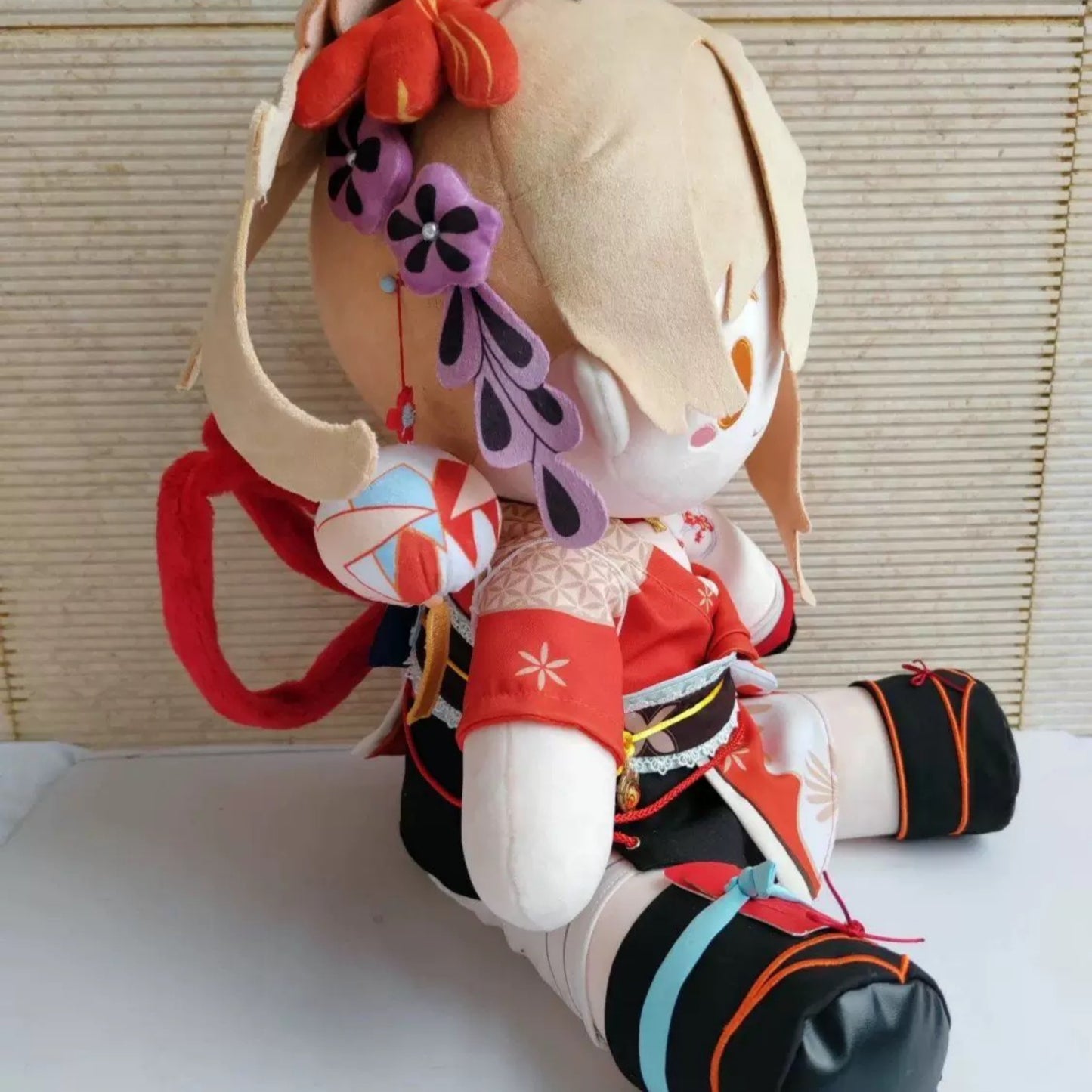 Yolo Anime Genshin Impact Yoimiya  Plush Doll Dress up Plushie Toy 40cm