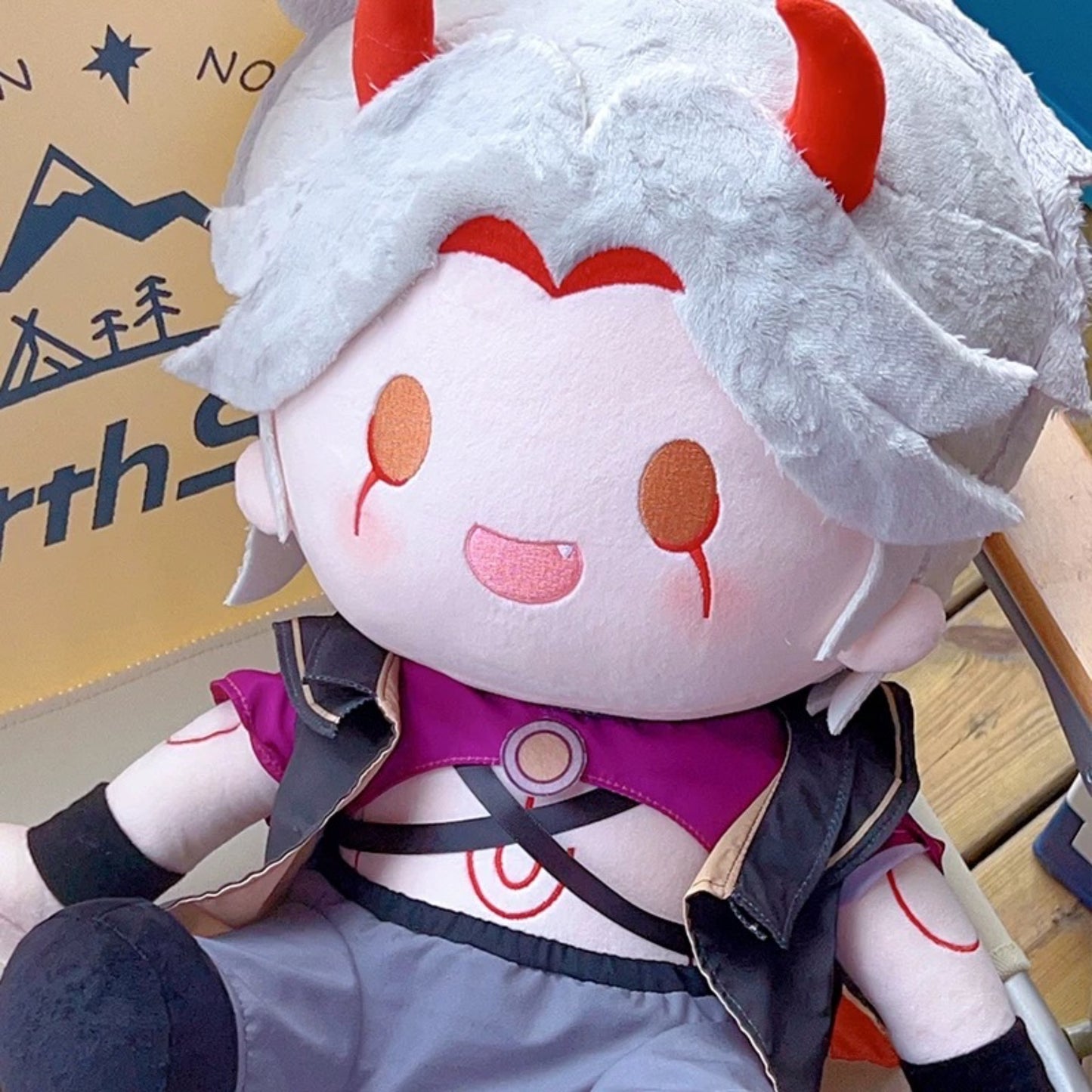 Yolo Anime Genshin Impact Arataki Itto Plush Dress Up Plushie 40cm Doll