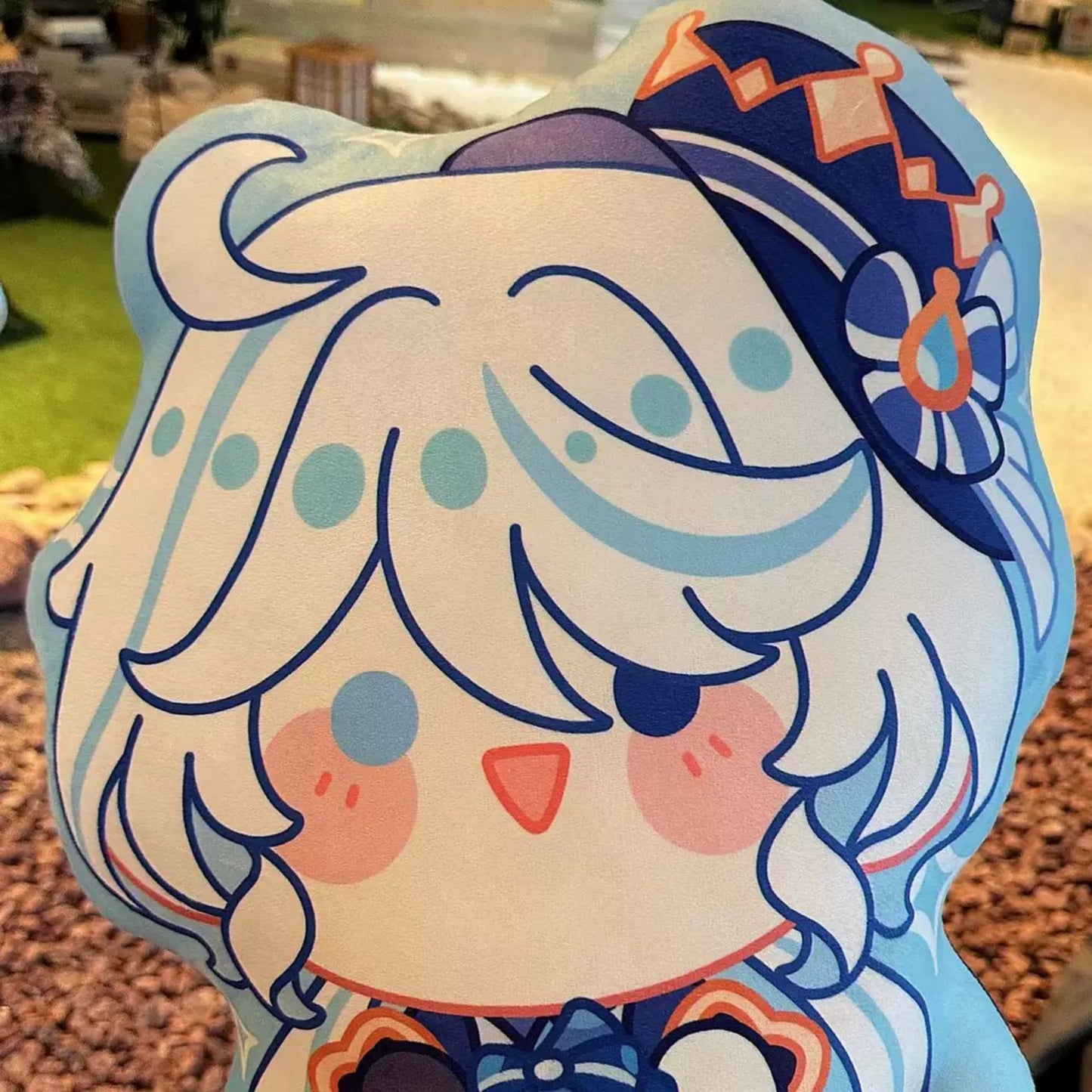 Yolo Anime Genshin Impact Furina Special shaped pillow Toys Doll