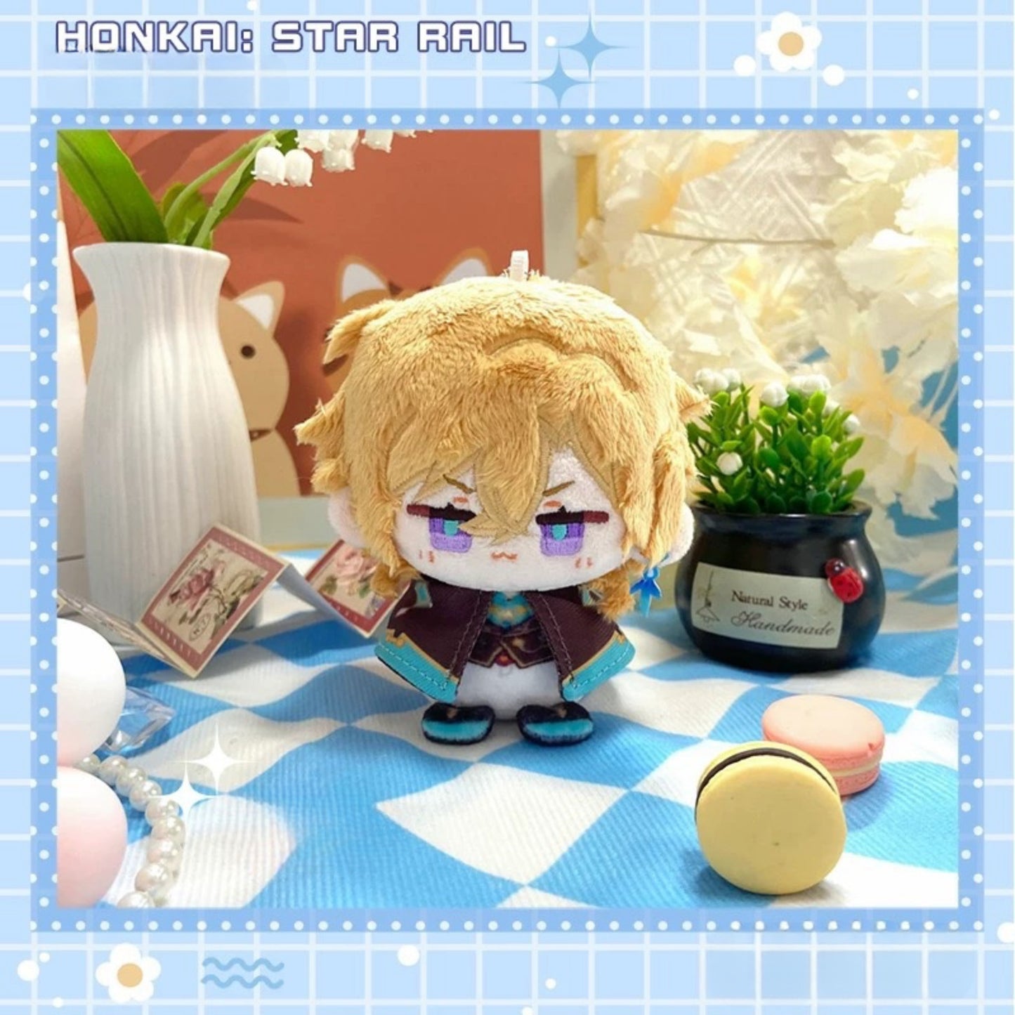 Yolo Anime Honkai: Star Rail Sparkle Plush Doll Plushies Toy 12CM