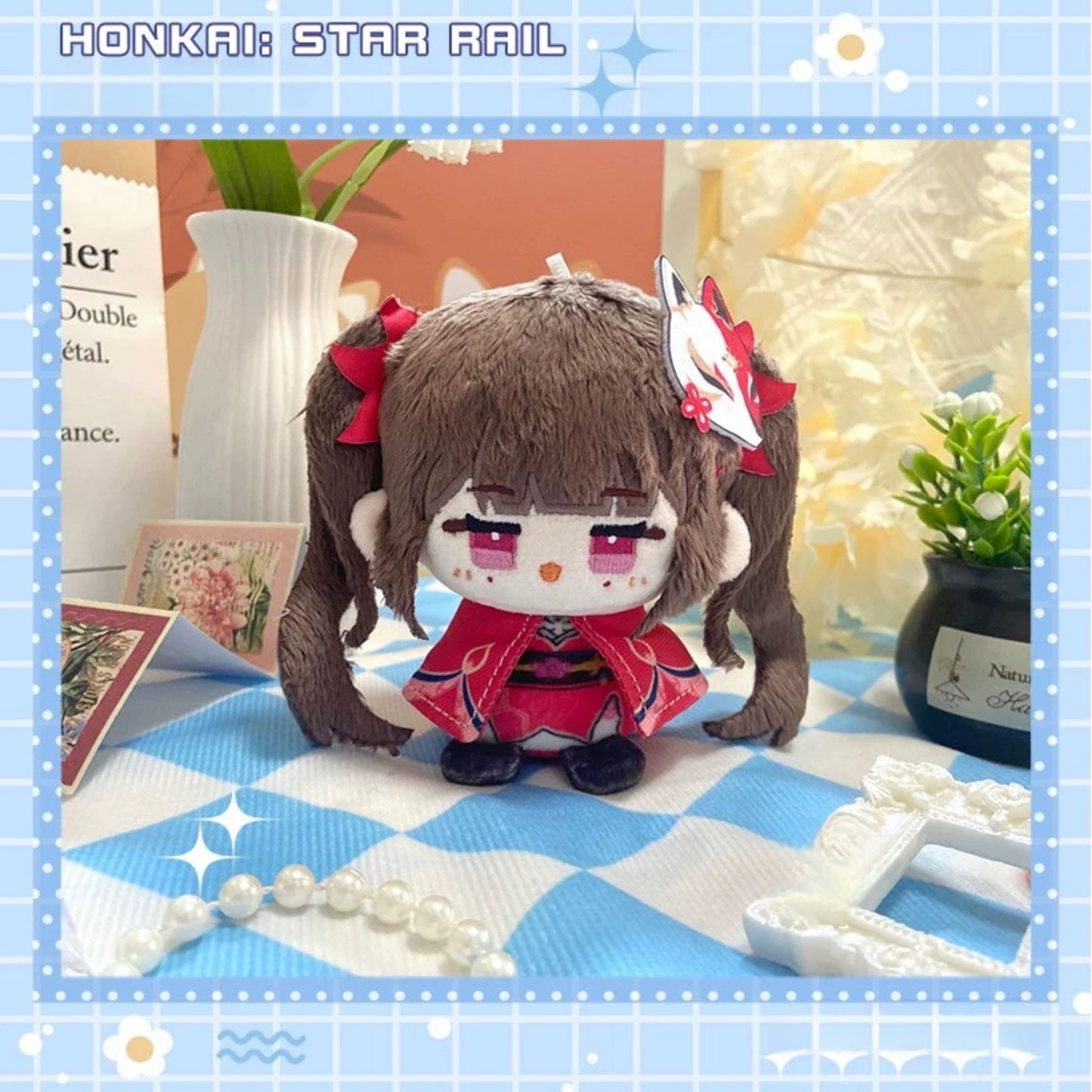 Yolo Anime Honkai: Star Rail  Sparkle Plush Doll Plushies Toy 12CM