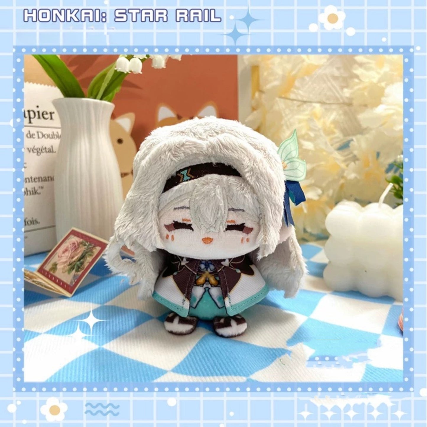 Yolo Anime Honkai: Star Rail Sparkle Plush Doll Plushies Toy 12CM
