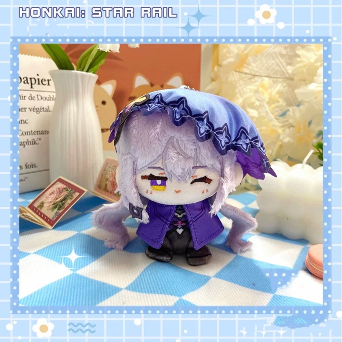 Yolo Anime Honkai: Star Rail Sparkle Plush Doll Plushies Toy 12CM