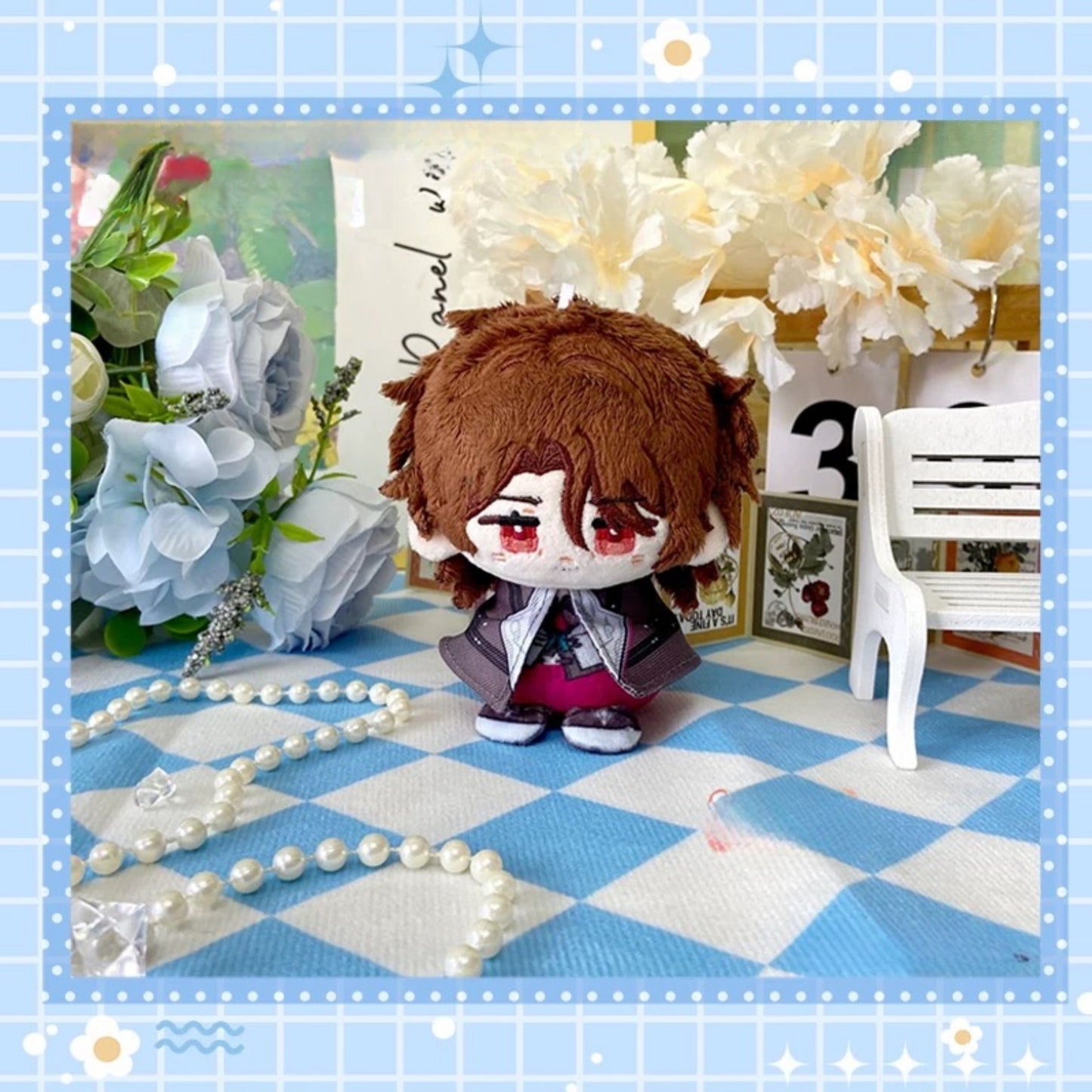 Yolo Anime Honkai: Star Rail Xuan Fu March 7th Stelle Gallagher Boothill Plush Keychain Toy