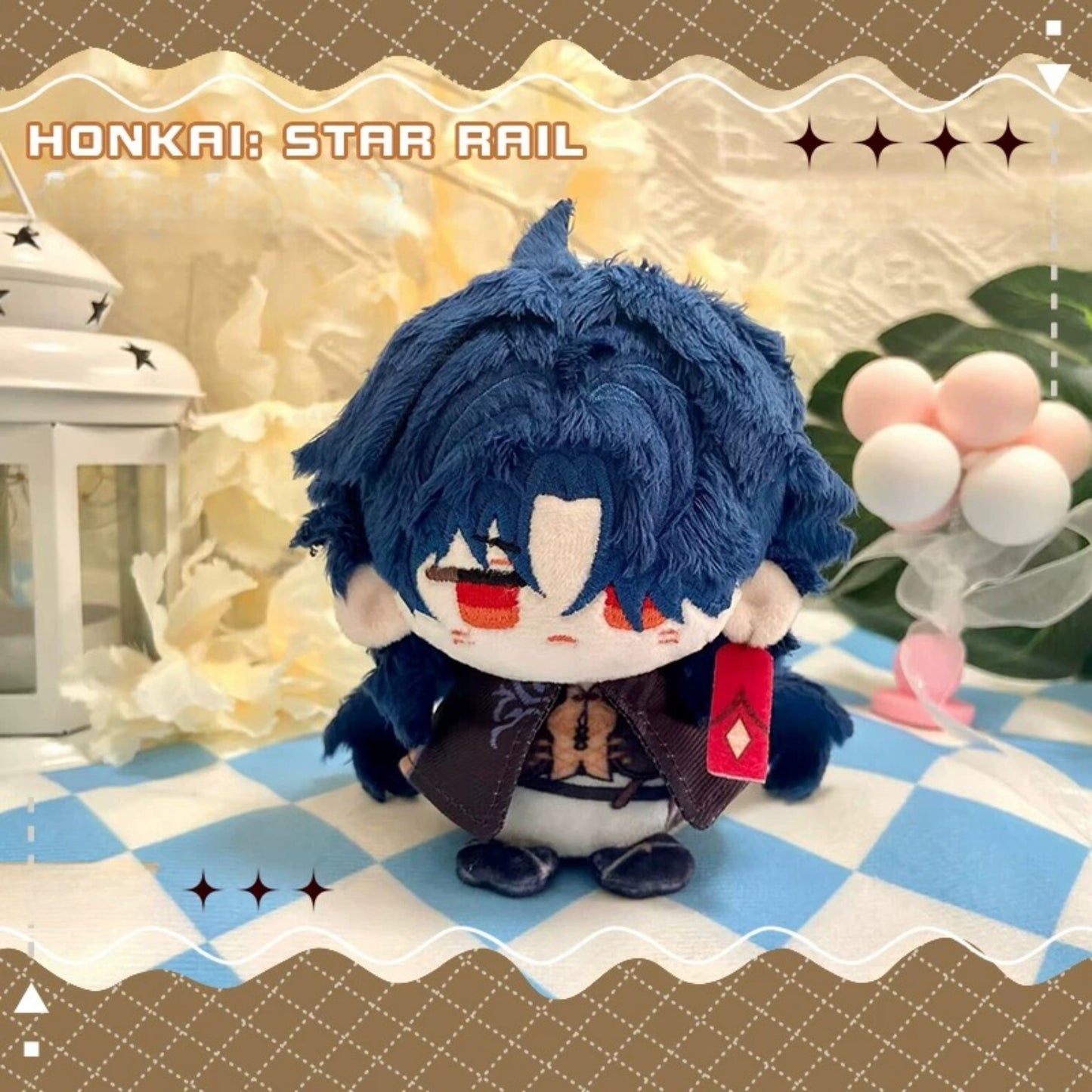 Yolo Anime Honkai: Star Rail Dan Heng·Imbibitor Lunae Blade Luocha Plush Keychain Toy