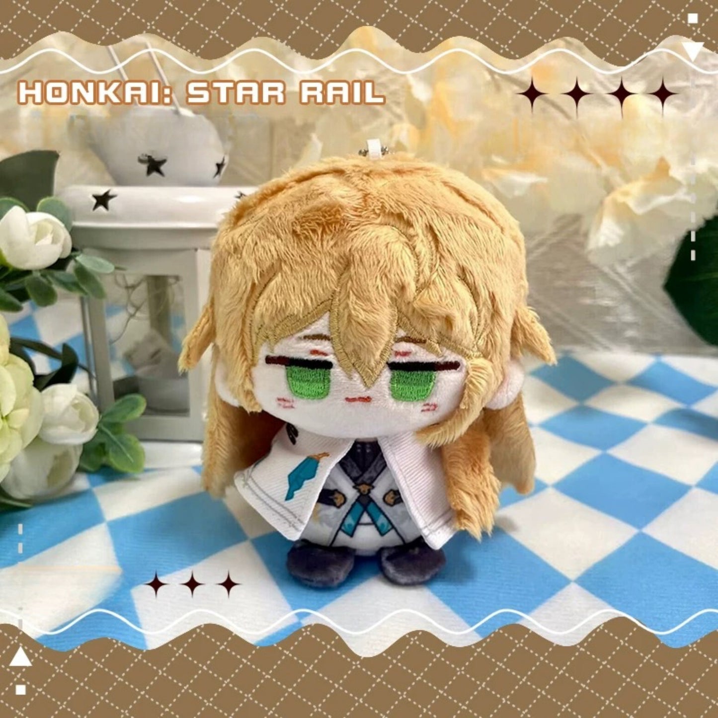 Yolo Anime Honkai: Star Rail Dan Heng·Imbibitor Lunae Blade Luocha Plush Keychain Toy