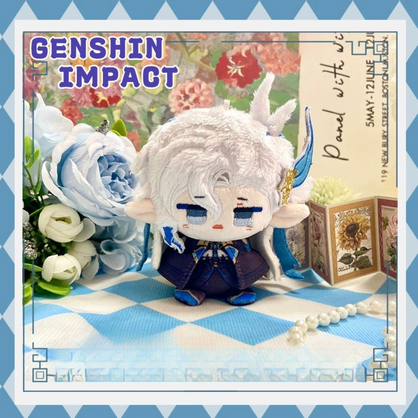 YoloAnime plushie Genshin Impact  Focalors Furina Neuvillette Navia Wriothesley Clorinde  Plush Doll 12CM