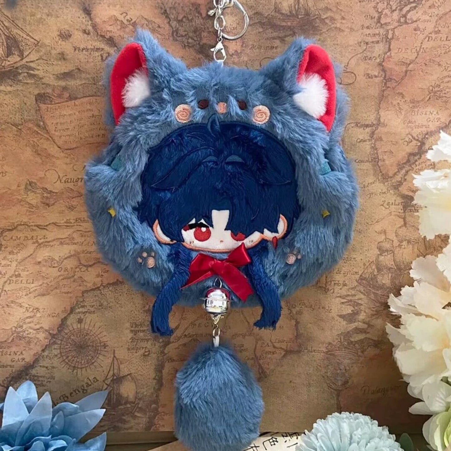 Yolo Anime Honkai: Star Rail Dan Heng Imbibitor Lunae Blade Plush Storage Bag Wallet Gift
