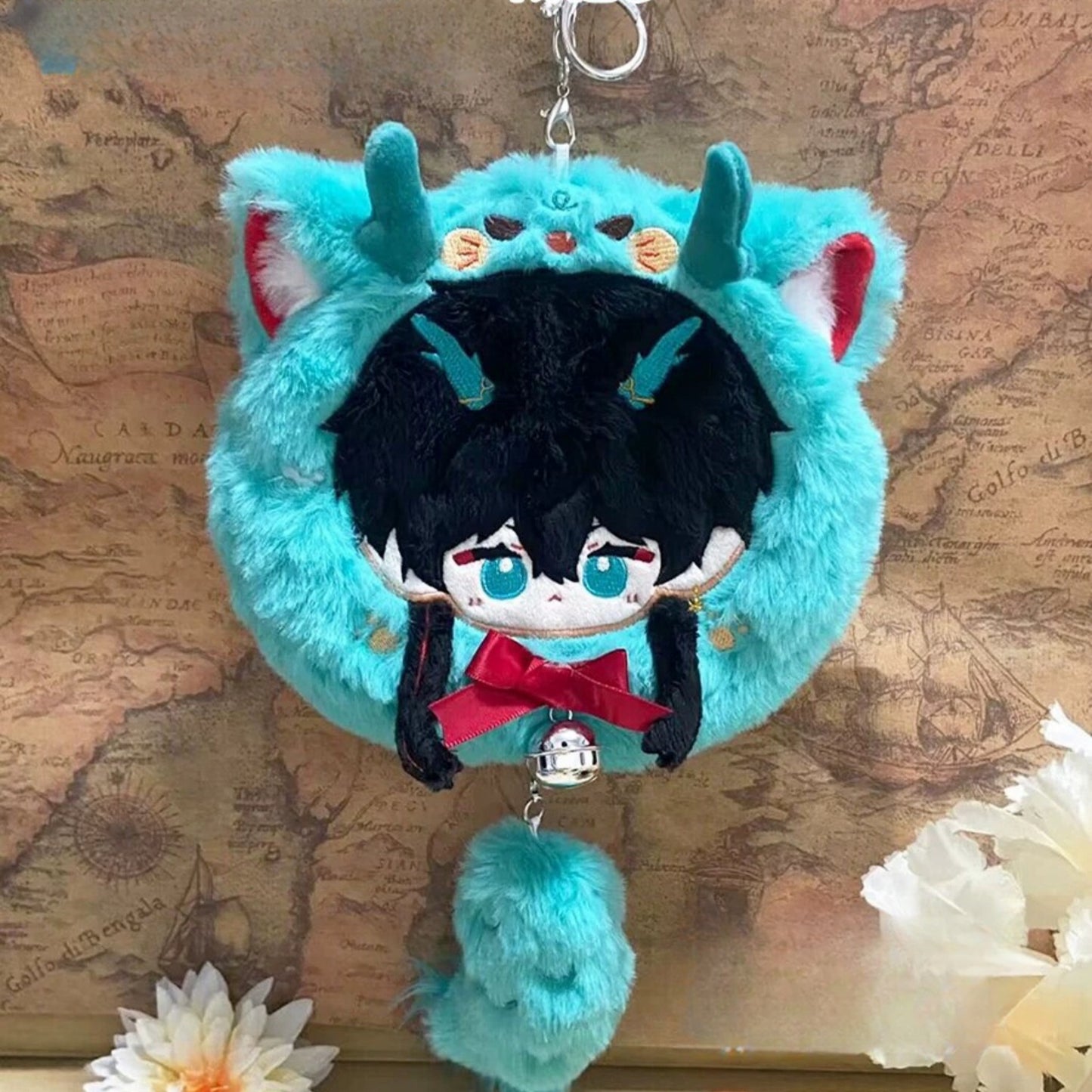 Yolo Anime Honkai: Star Rail Dan Heng Imbibitor Lunae Blade Plush Storage Bag Wallet Gift