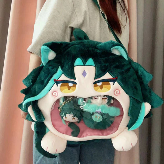 Yolo Anime Genshin Impact Xiao Backpack Shoulder Bag