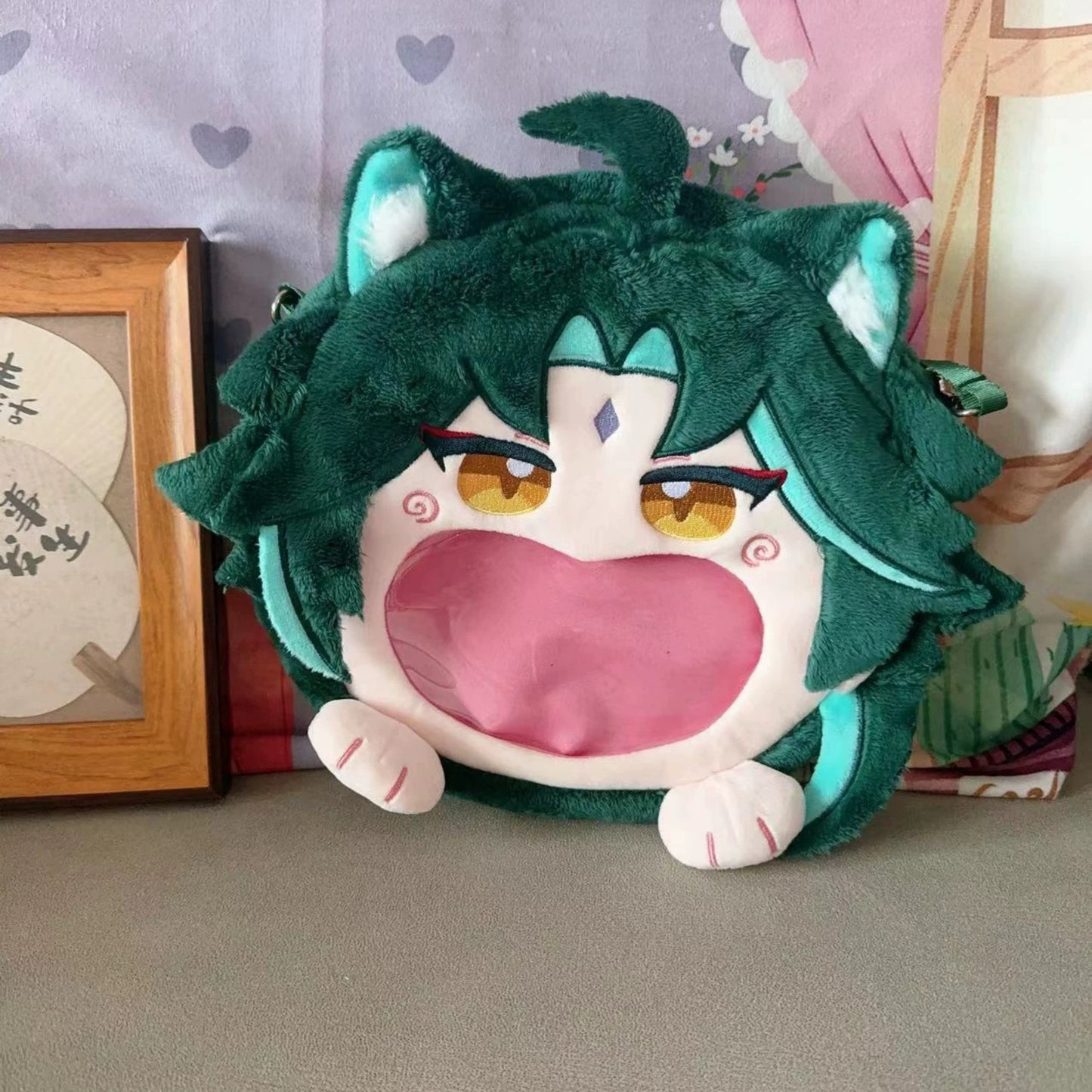 Yolo Anime  Genshin Impact Xiao Backpack Shoulder Bag