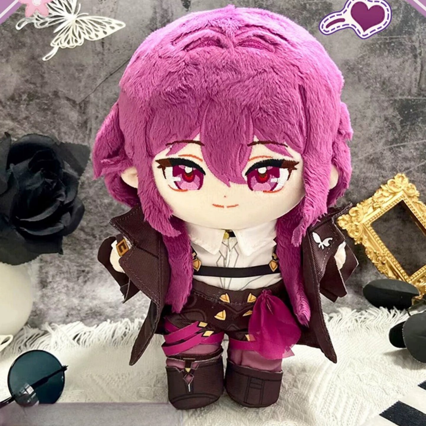 Yolo Anime Honkai: Star Rail Kafka Plush Doll Stuffed Dress Up Plushie 20CM