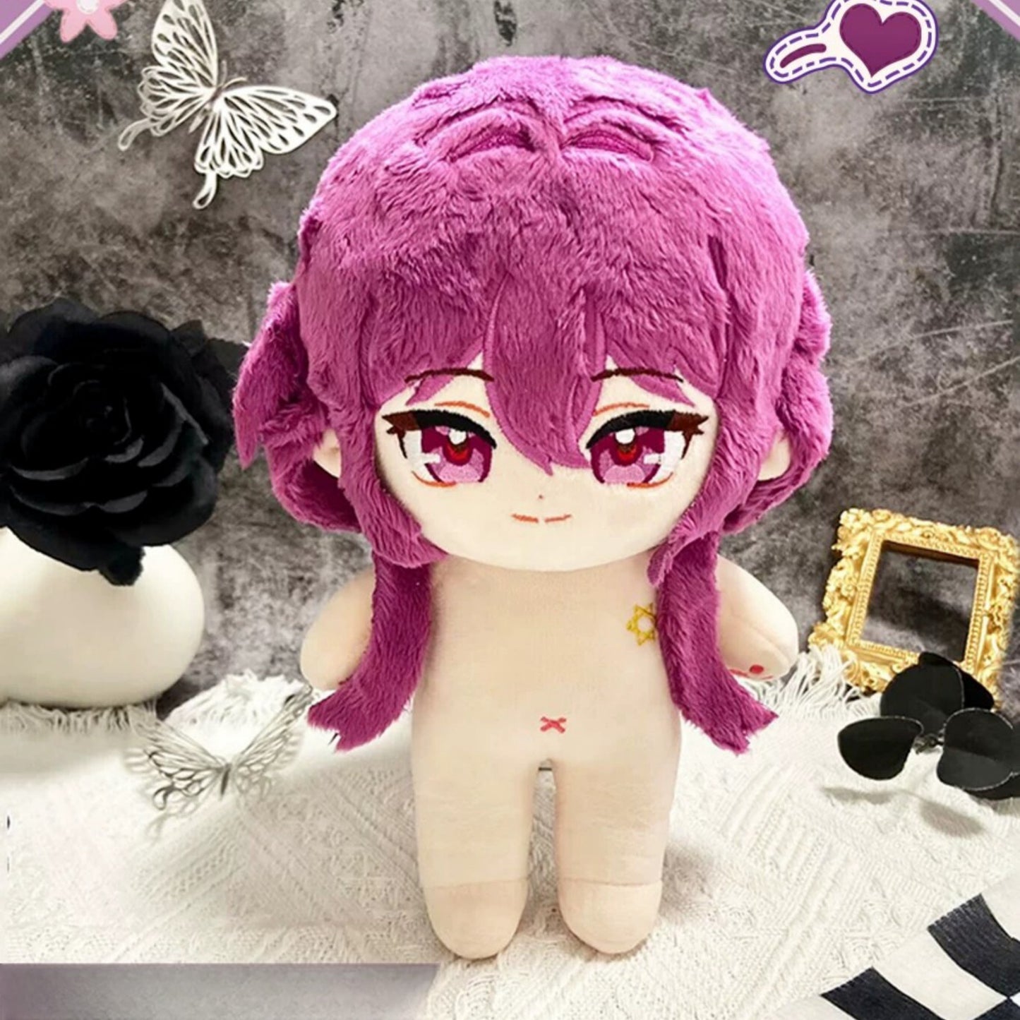 Yolo Anime Honkai: Star Rail Kafka Plush Doll Stuffed Dress Up Plushie 20CM
