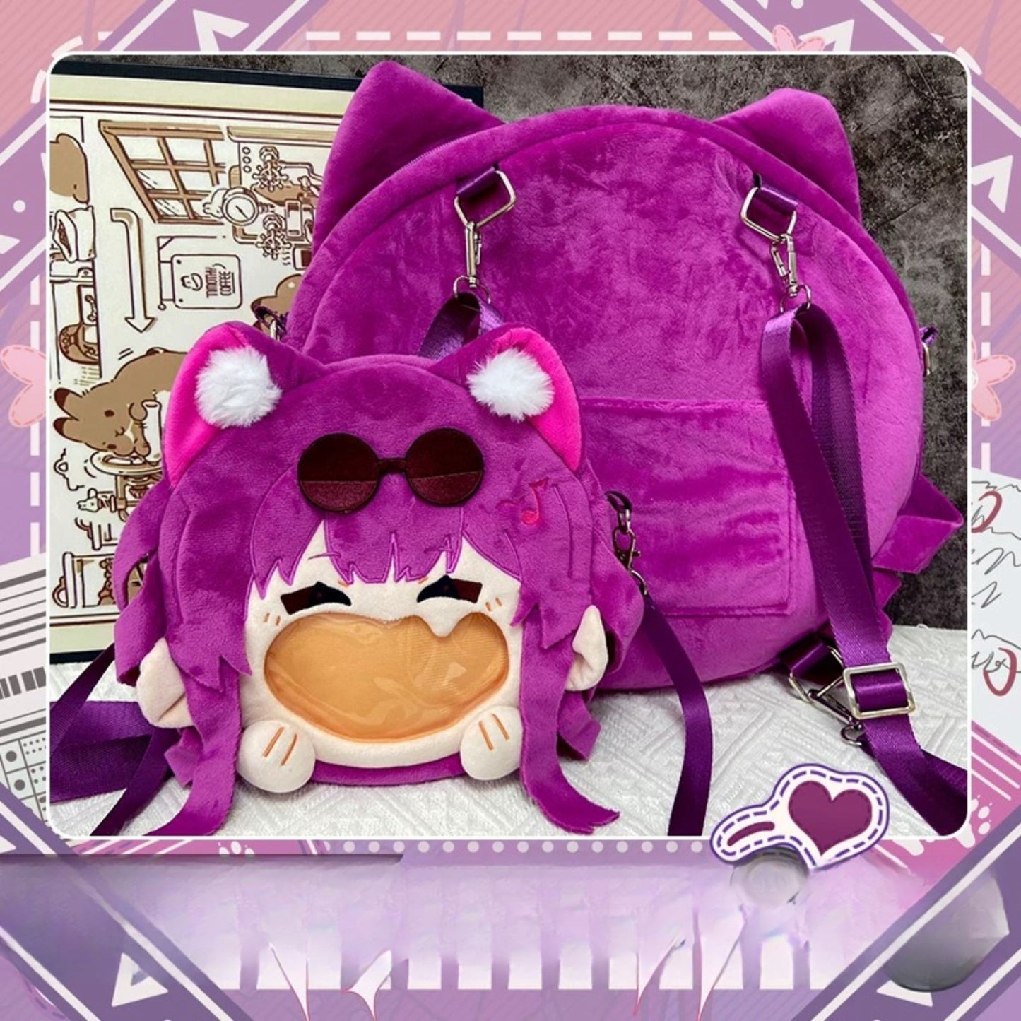 Yolo Anime Honkai: Star Rail Kafka Shoulder Bag Backpack Crossbody Unisex Gifts