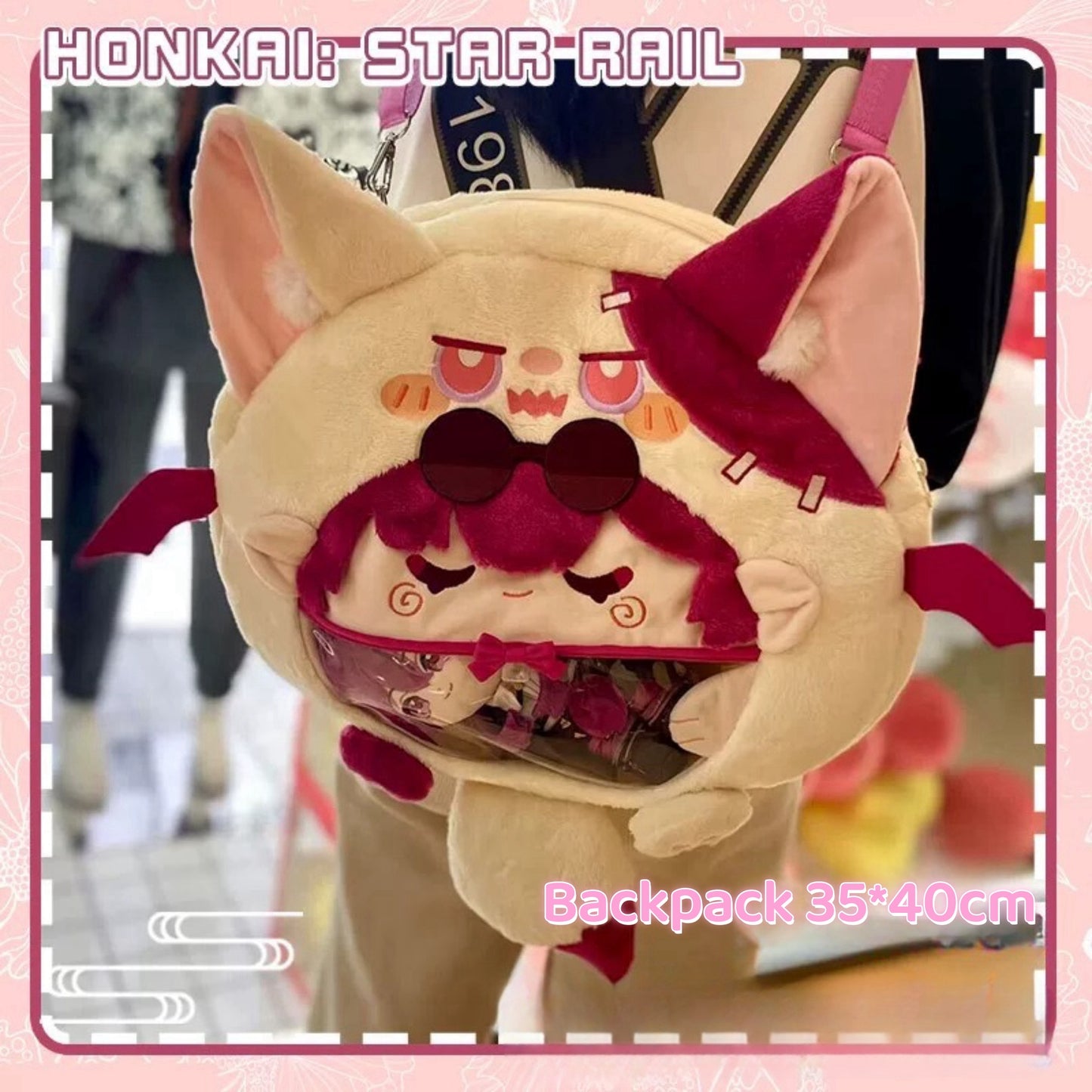 Yolo Anime Honkai: Star Rail Kafka Shoulder Backpack Crossbody Bag