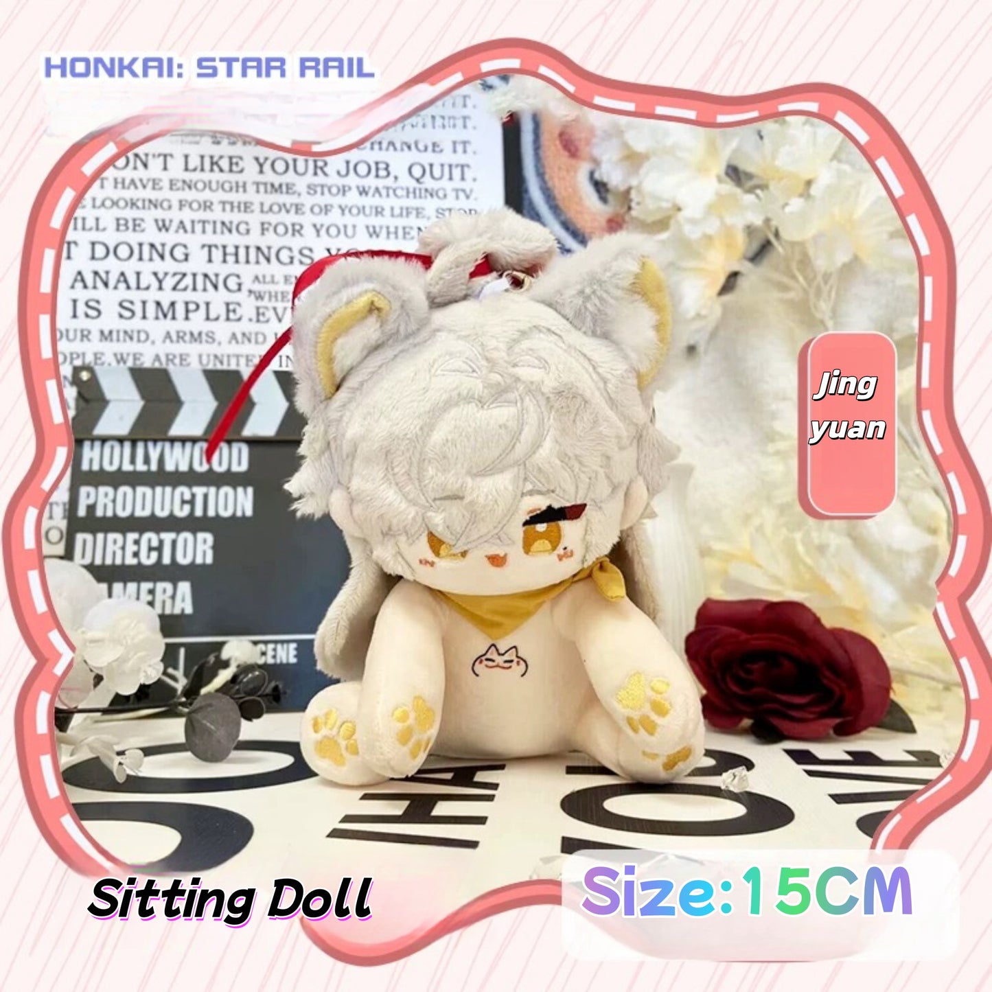 Yolo Anime Honkai: Star Rail Plushies Plush Doll 15CM Toy