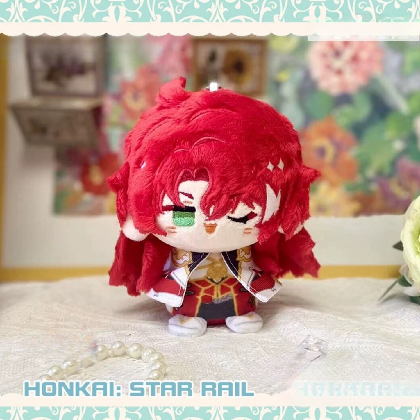 Yolo Anime Honkai: Star Rail Huohuo Argenti Plushie  Toy Plush Keychain Doll 12 CM