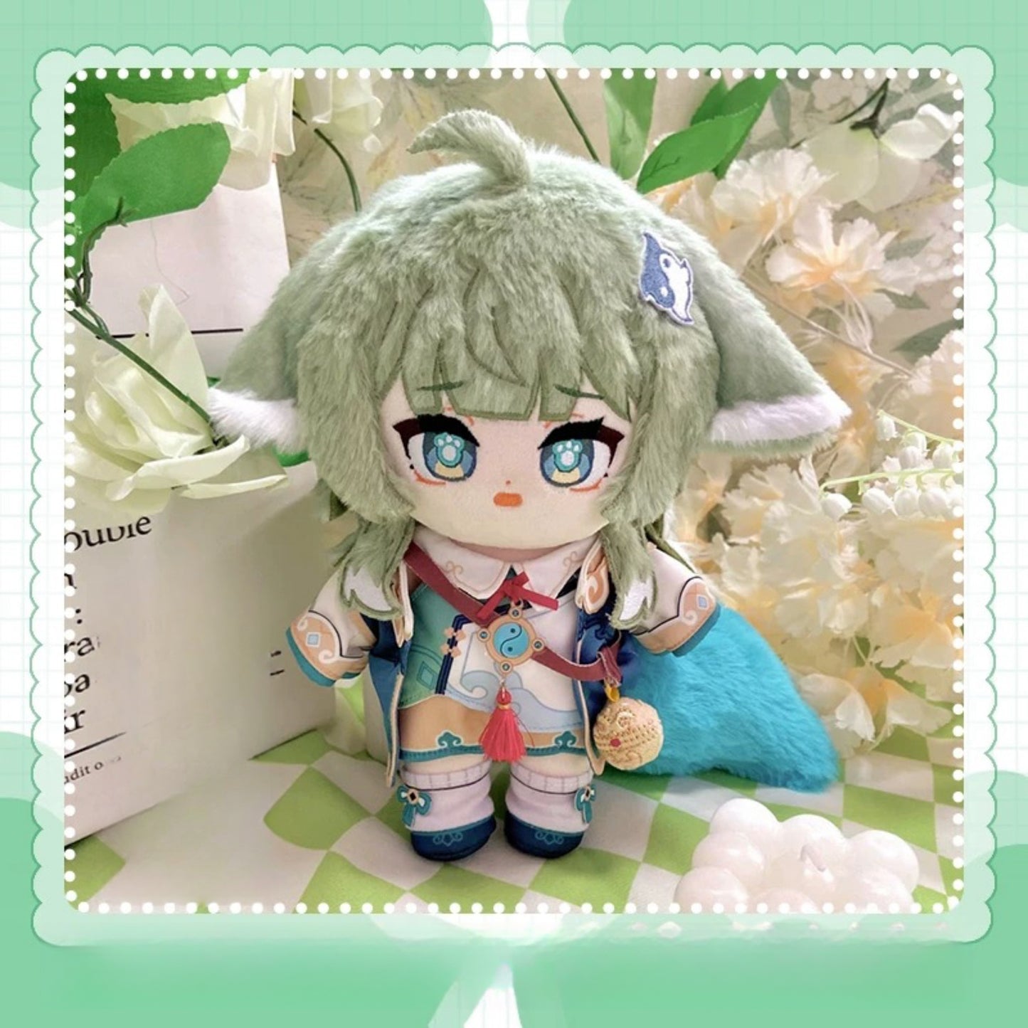 Yolo Anime Honkai: Star Rail HuoHuo Plush Doll Stuffed Dress Up Toy Plushie  20CM