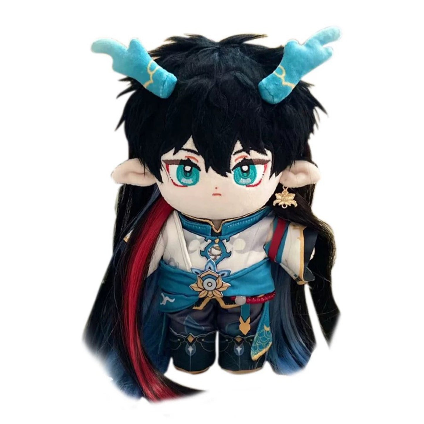 Yolo Anime Honkai: Star Rail Anime Dan Heng Imbibitor Lunae Plush Toy Dress UP Doll Gift