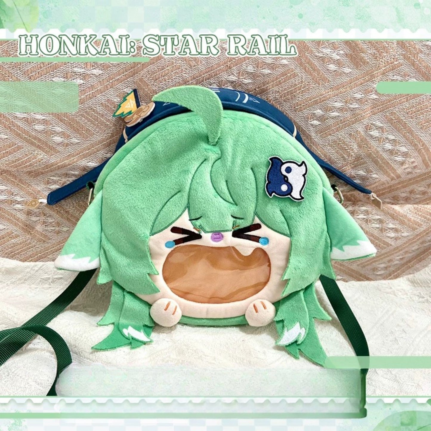 Yolo Anime Honkai :Star Rail HuoHuo Crossbody Backpack Bag Gift