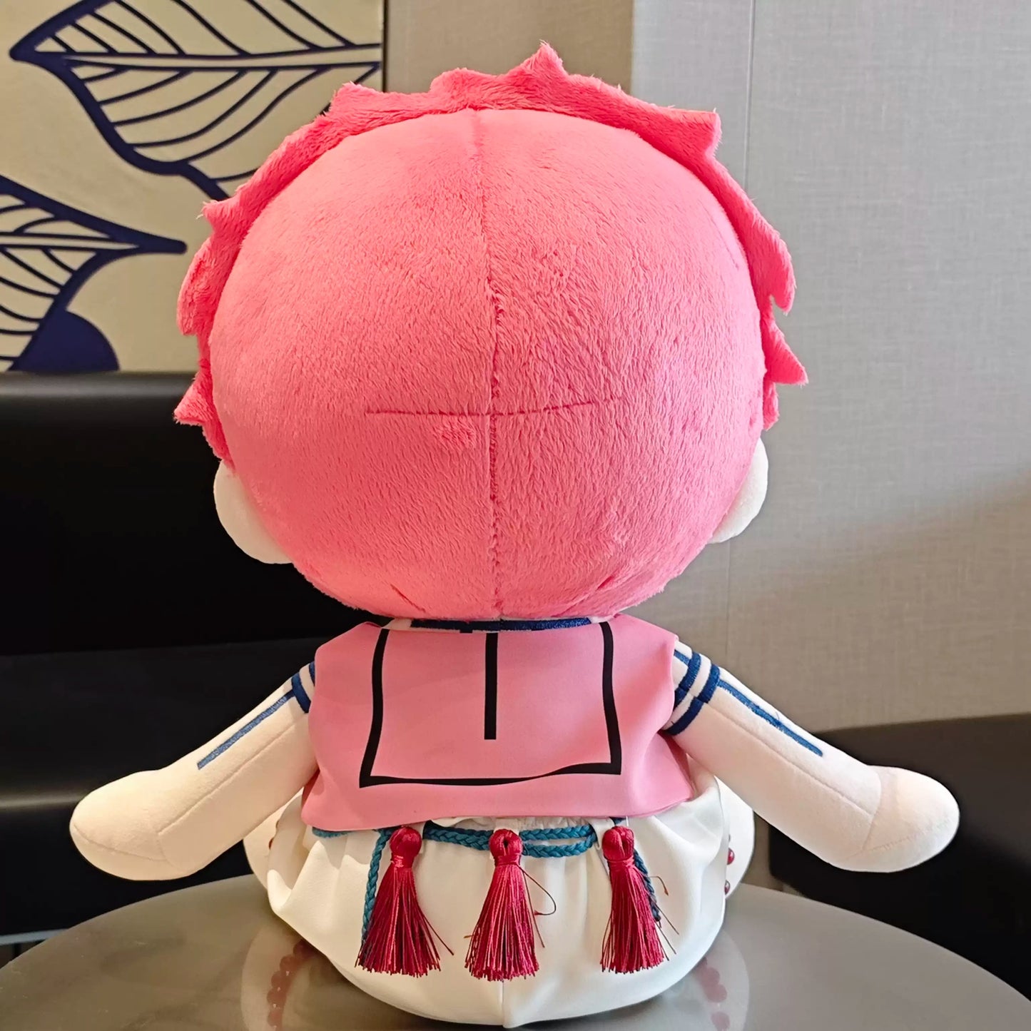 YoloAnime Akaza Inspired Plush Doll Demon Warrior Stuffed Figure Fan |Fan-made Collectible