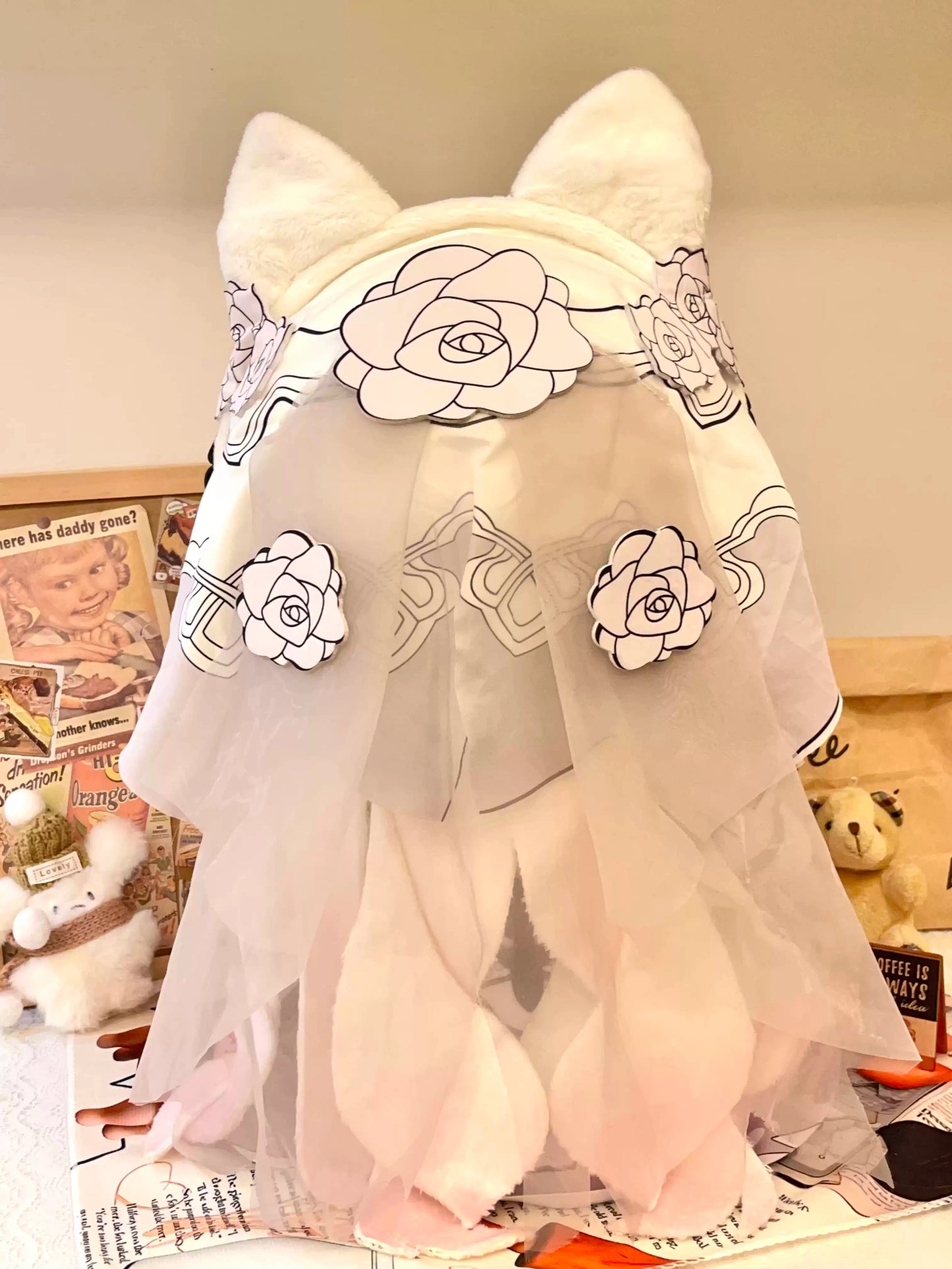 Yolo Anime Honkai Impact 3 Theresa Apocalypse 30cm Plush Doll Dress up Stuffed Toy Gift