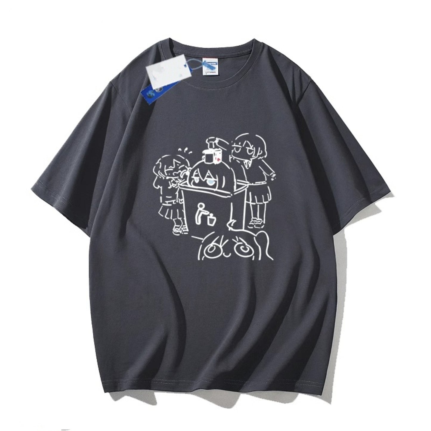 Bocchi the Rock Hand Painted T-shirt