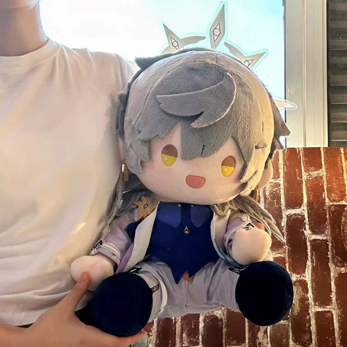 Honkai: Star Rail Sunday 40cm Plush Doll Dress up Toy Plushie
