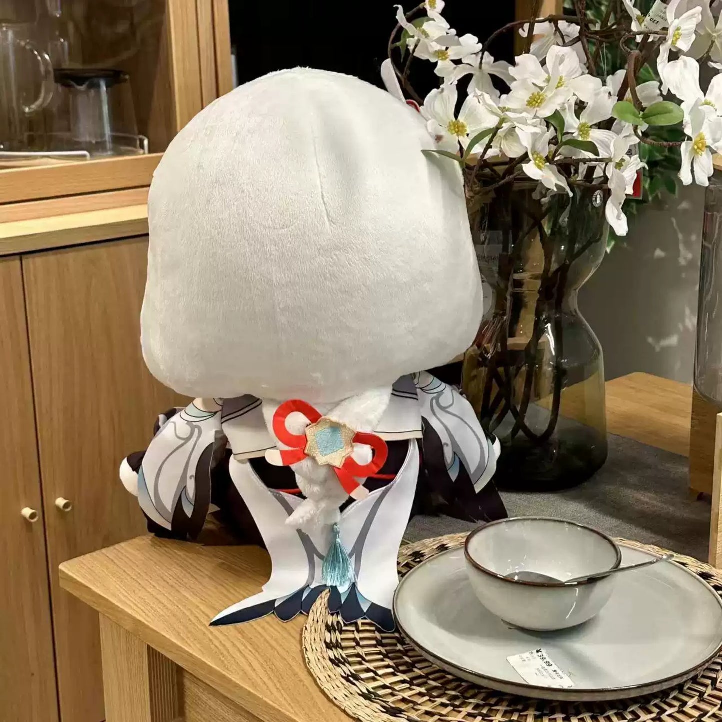 Yolo Anime Genshin Impact Shenhe Plush Doll Dress up Stuffed Toy Gift