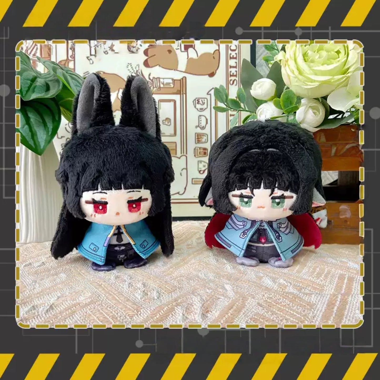 YoloAnime Zenless Zone Zero Jane Doe Miyabi Stuffed Toy Plush Keychain 12CM