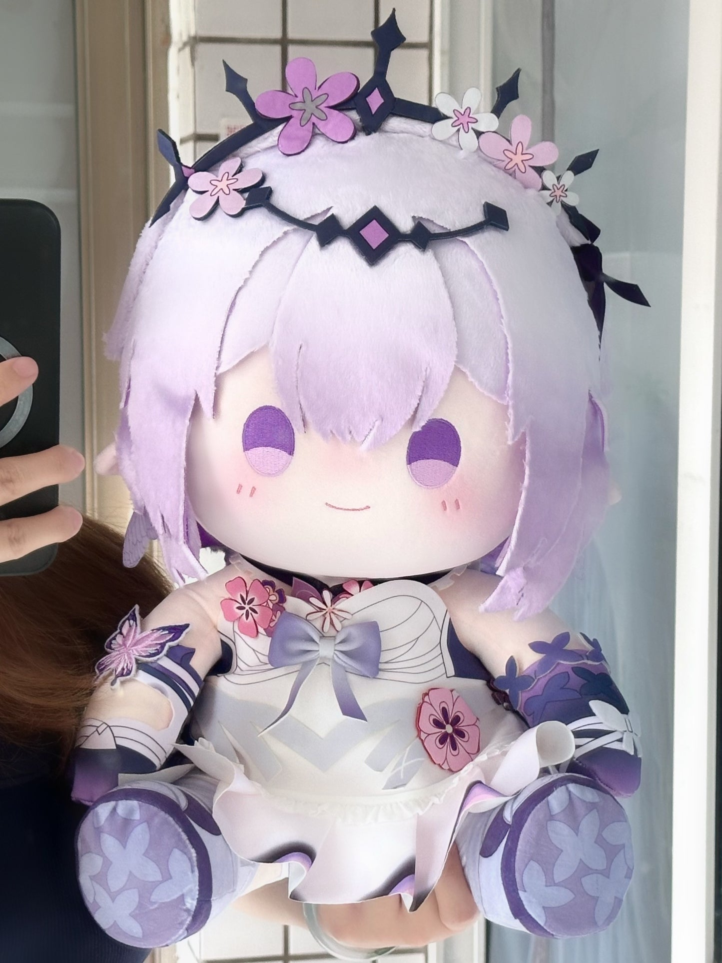 Yolo Anime Honkai: Star Rail Castorice Stuffed Dress Up 40cm Plush Doll Toy Plushie Toy