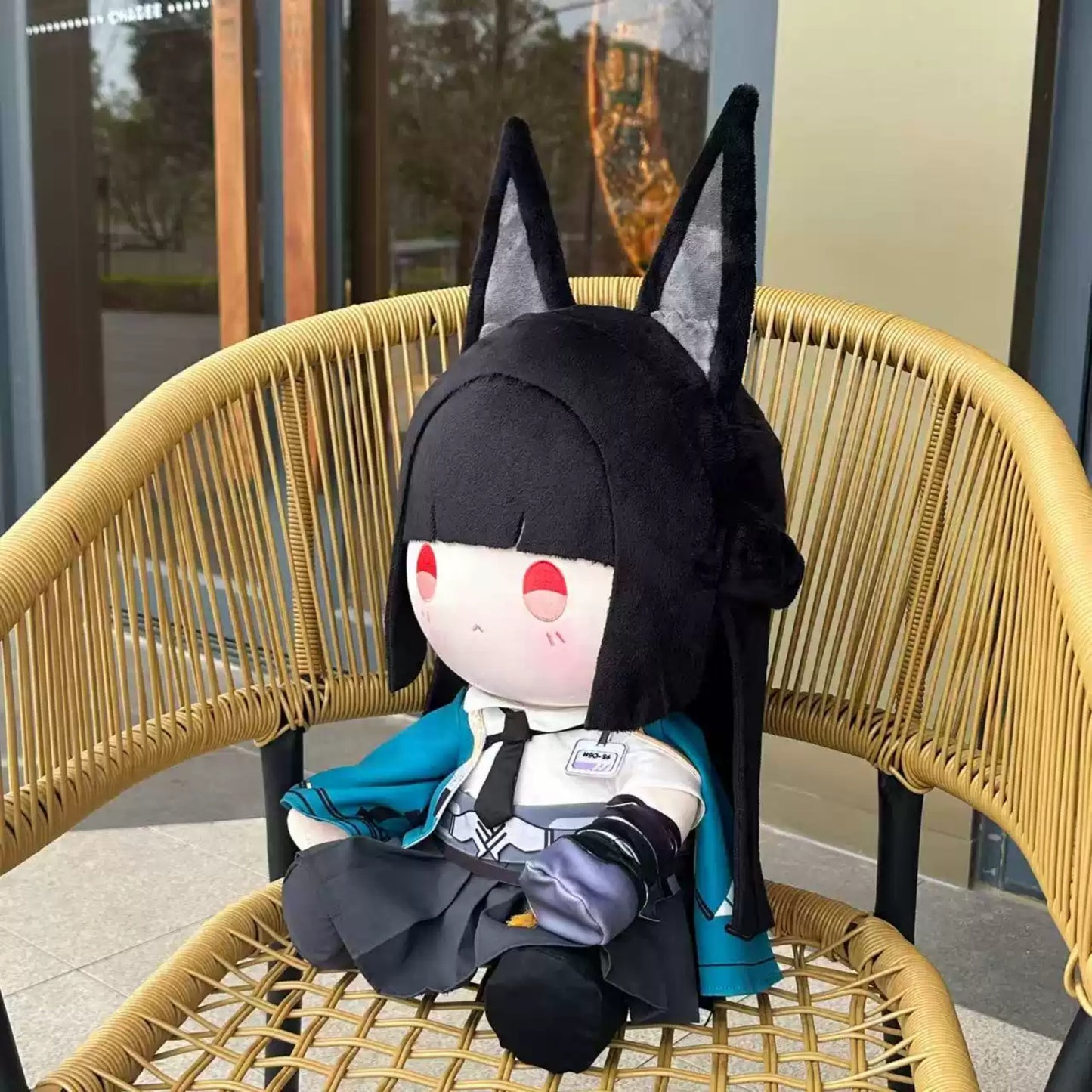 Yolo Anime Zenless Zone Zero Hoshimi Miyabi Dress Up Plush Stuffed Toy 40cm Doll Gift