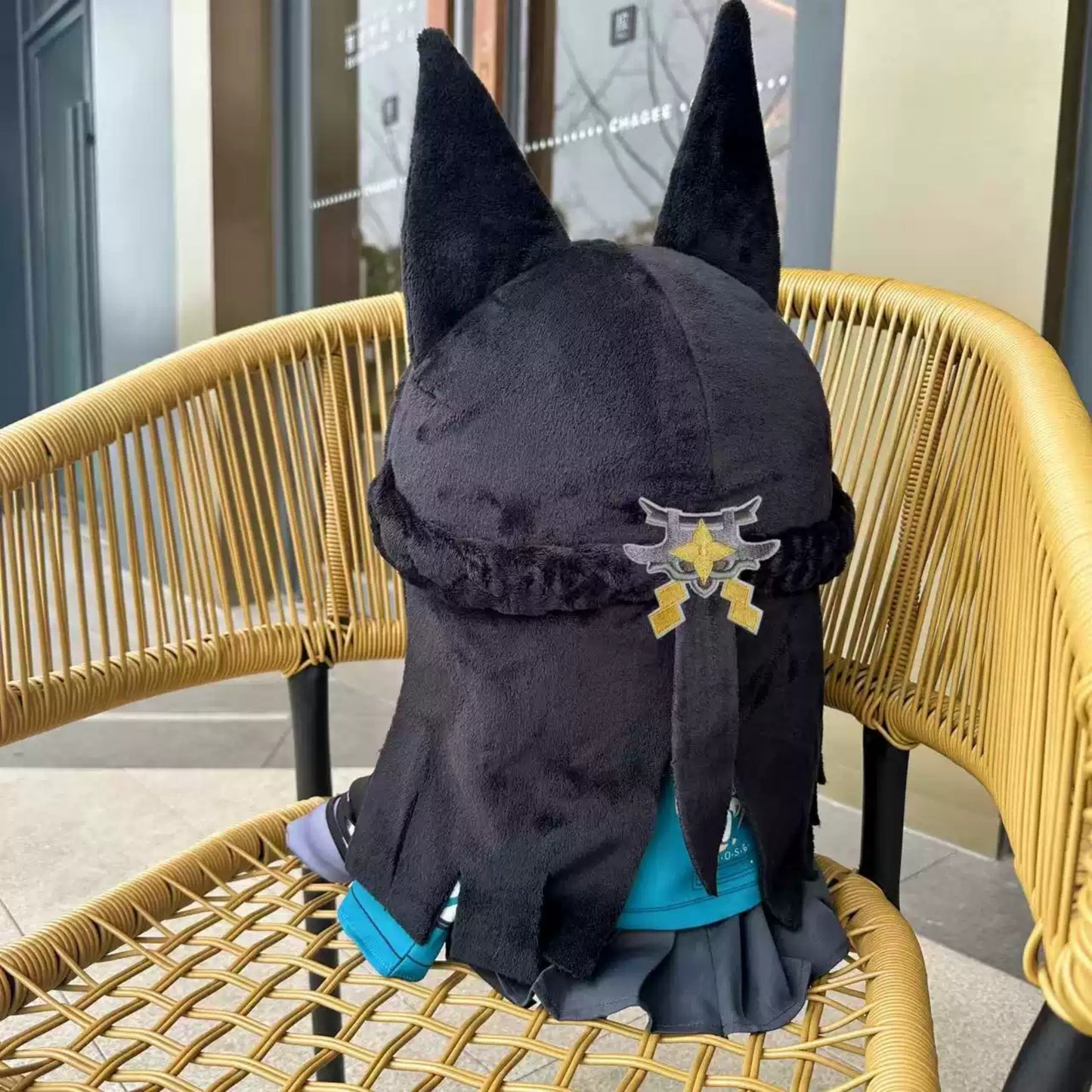 Yolo Anime Zenless Zone Zero Hoshimi Miyabi Dress Up Plush Stuffed Toy 40cm Doll Gift