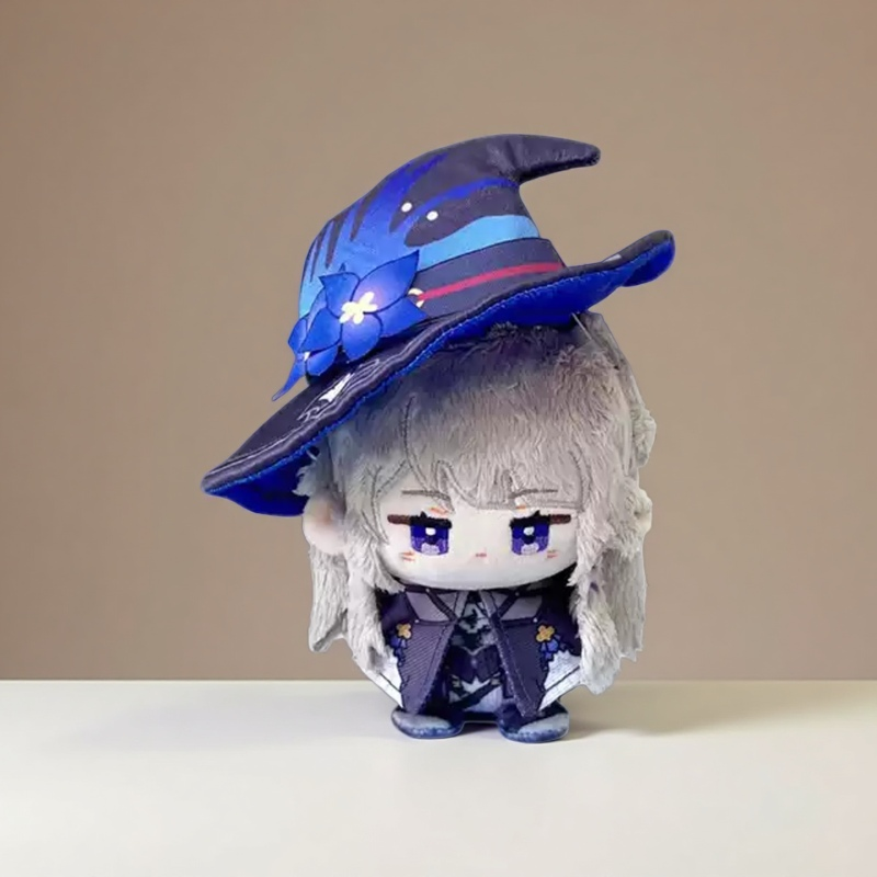 Yolo Anime Honkai Star Rail Herta Castorice Plushies 12CM Sitting Doll Key Chain