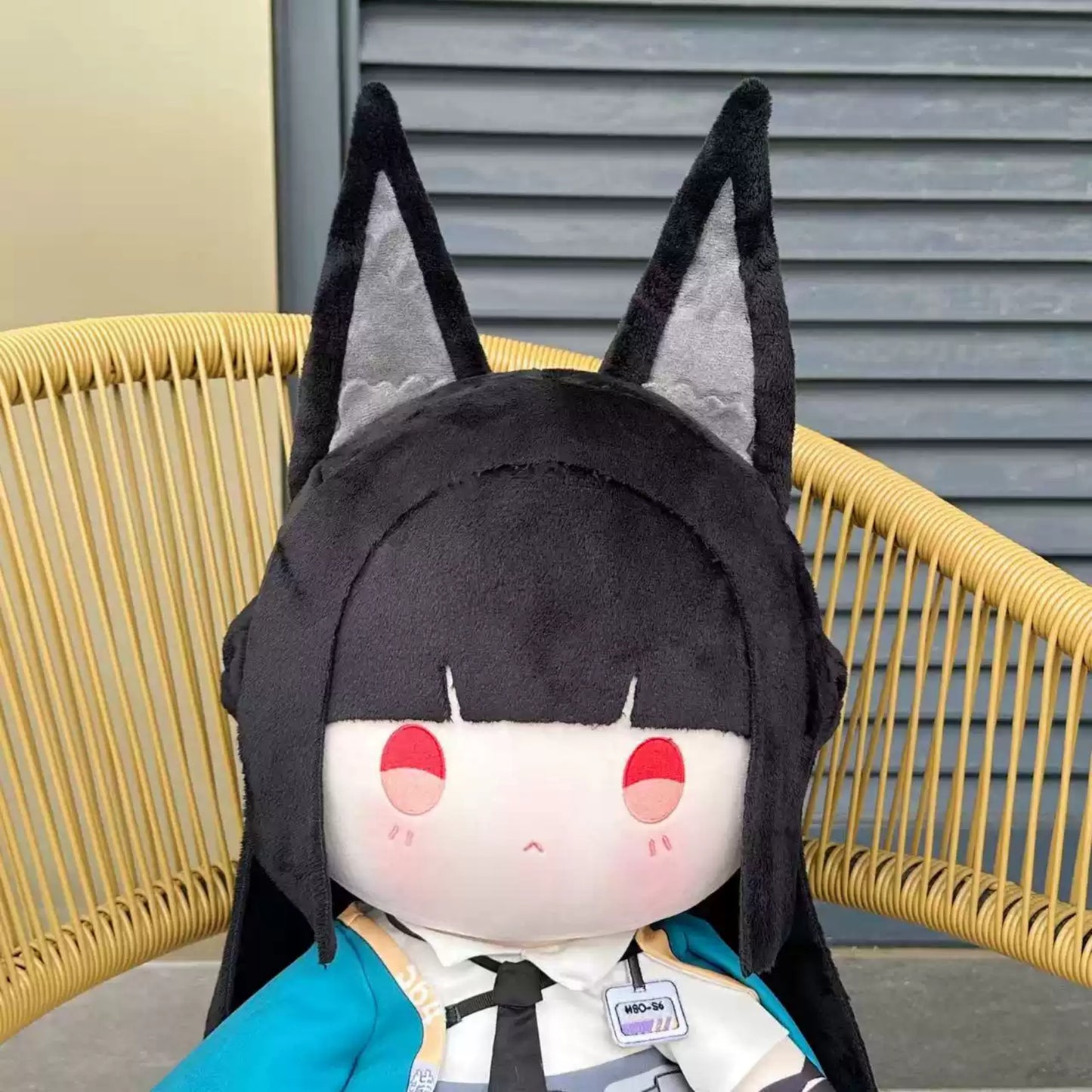 Yolo Anime Zenless Zone Zero Hoshimi Miyabi Dress Up Plush Stuffed Toy 40cm Doll Gift