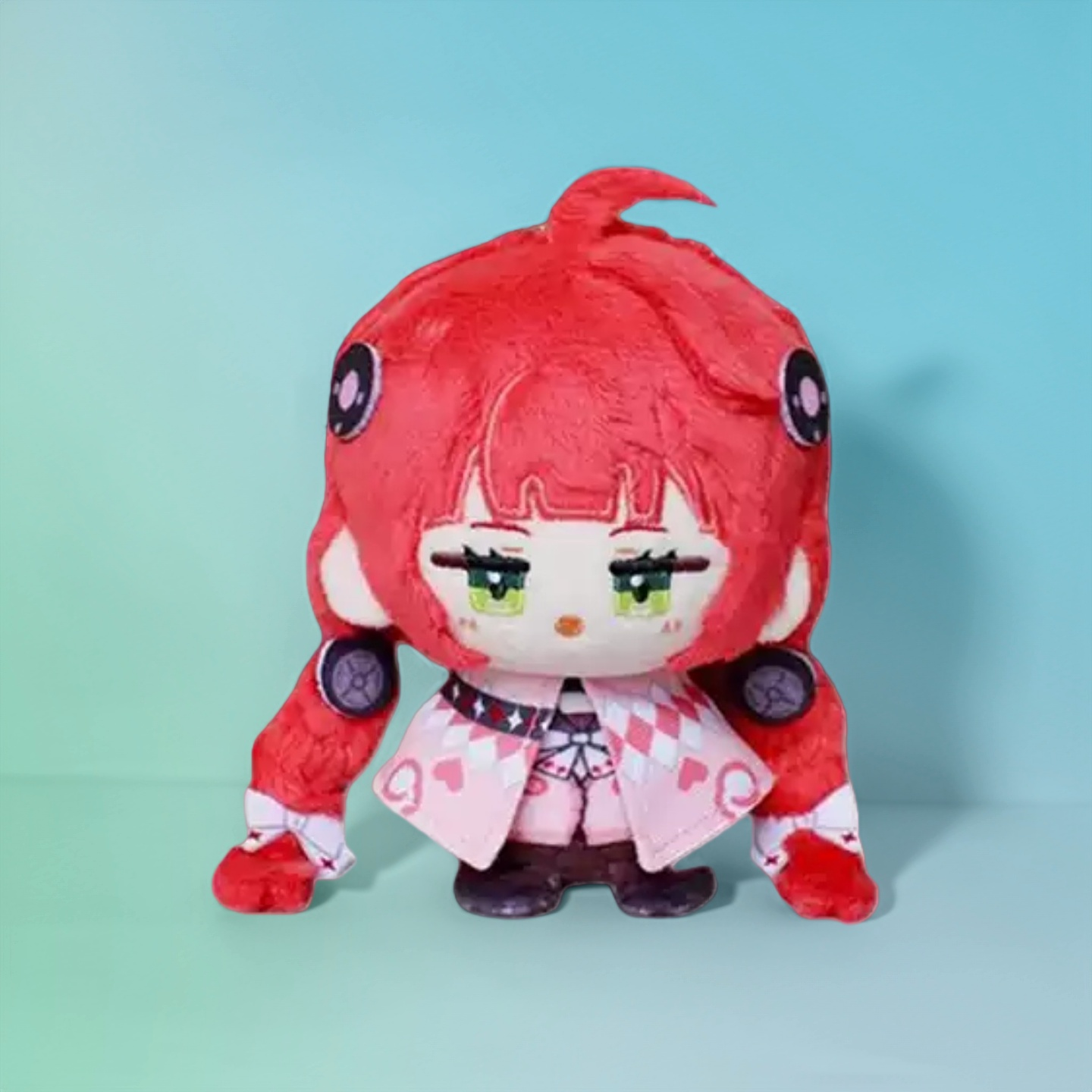 Yolo Anime Zenless Zone Zero Fan-made Ukinami Yuzuha Alice Plush Doll Toy Keychain Pendant 12cm Gift