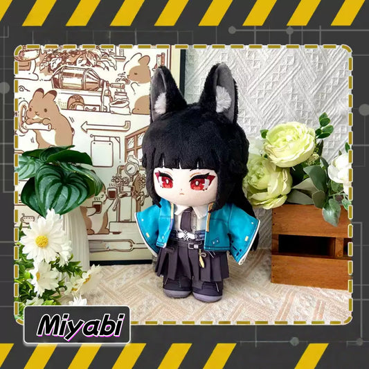 YoloAnime Zenless Zone Zero Hoshimi Miyabi  Plush Doll Dress Up Toy Plushie 20CM Gift