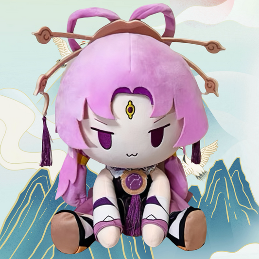 Yolo Anime Honkai: Star Rail Plushies Fuxuan 30CM  Pink Plush Doll
