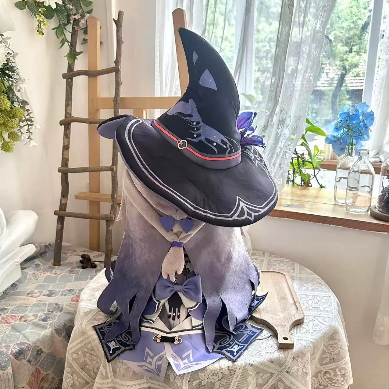 Yolo Anime Honkai: Star Rail Herta 40cm Dress Up Plush Doll Stuffed Toy Plushie  Gift