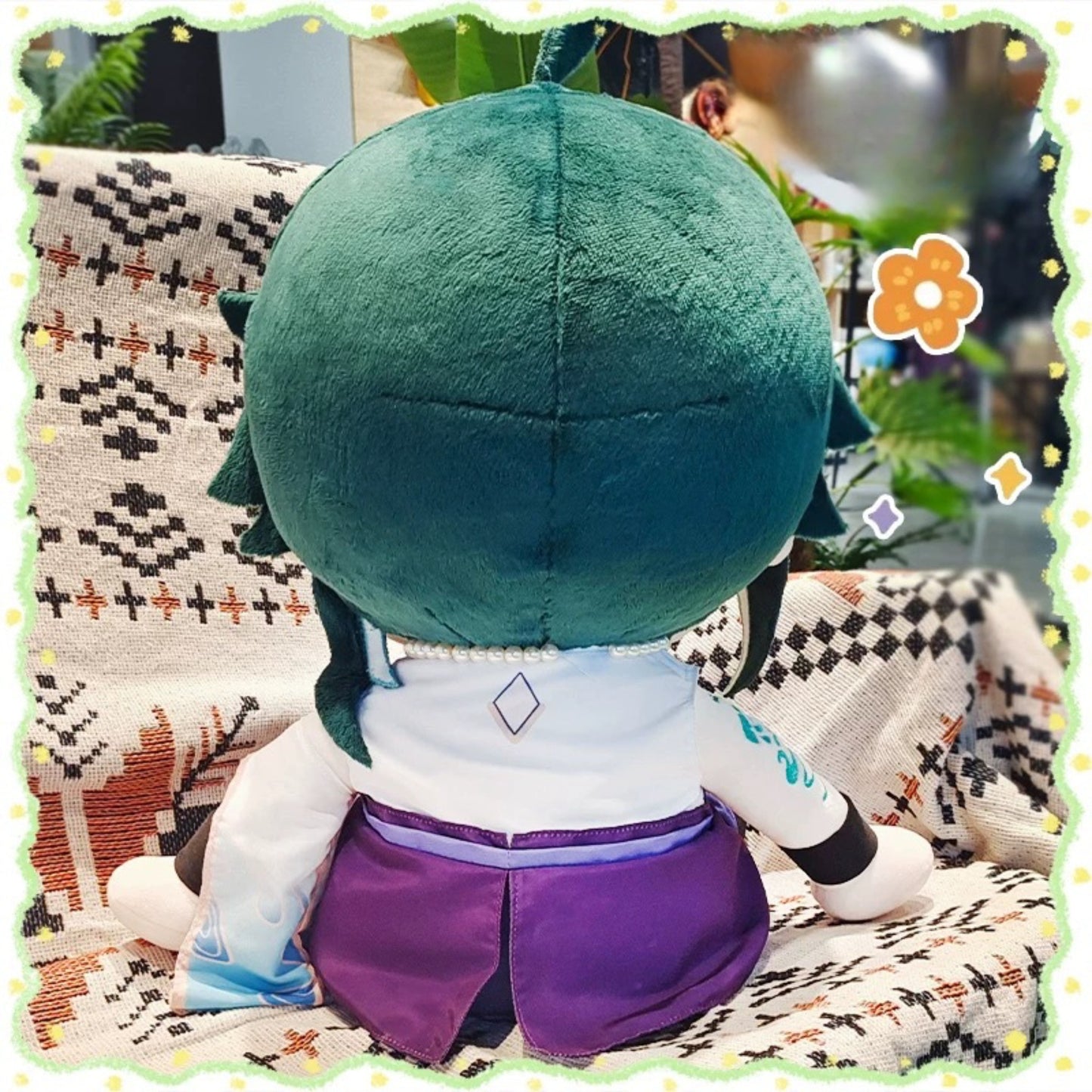 Yolo Anime  Genshin Impact Xiao Plush Dress up Doll Stuffed Toy Gift