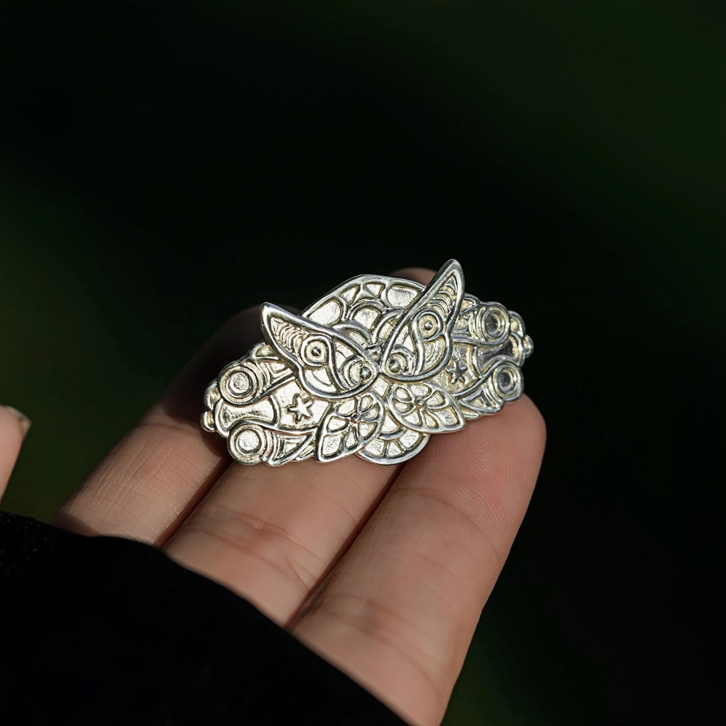 Frieren Beyond Journey’s End: Fern's Hand Made Sterling Silver Hair Ornament 4cm