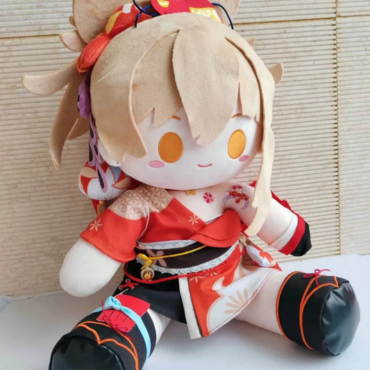 Yolo Anime Genshin Impact Yoimiya  Plush Doll Dress up Plushie Toy 40cm