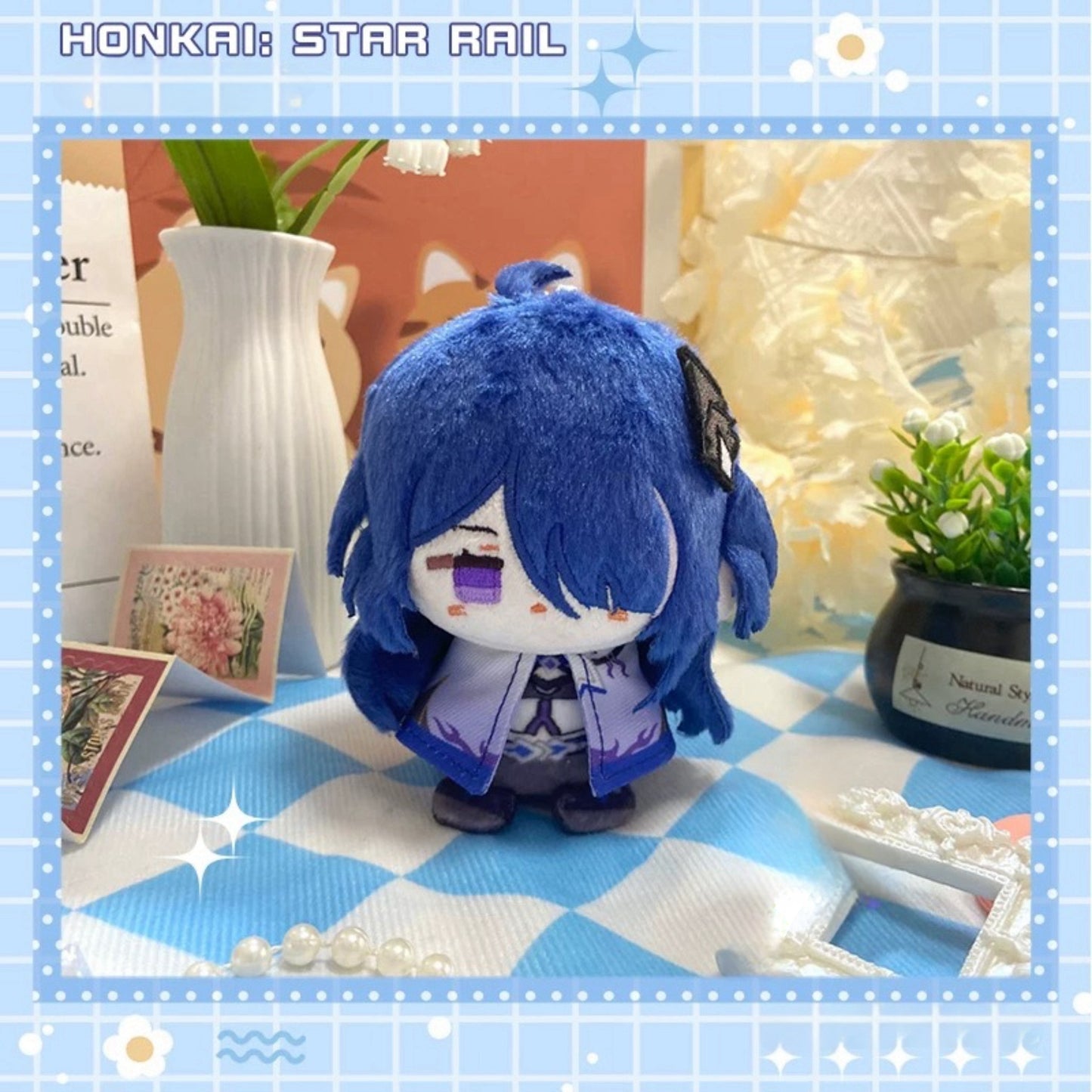 Yolo Anime Honkai: Star Rail  Sparkle Plush Doll Plushies Toy 12CM