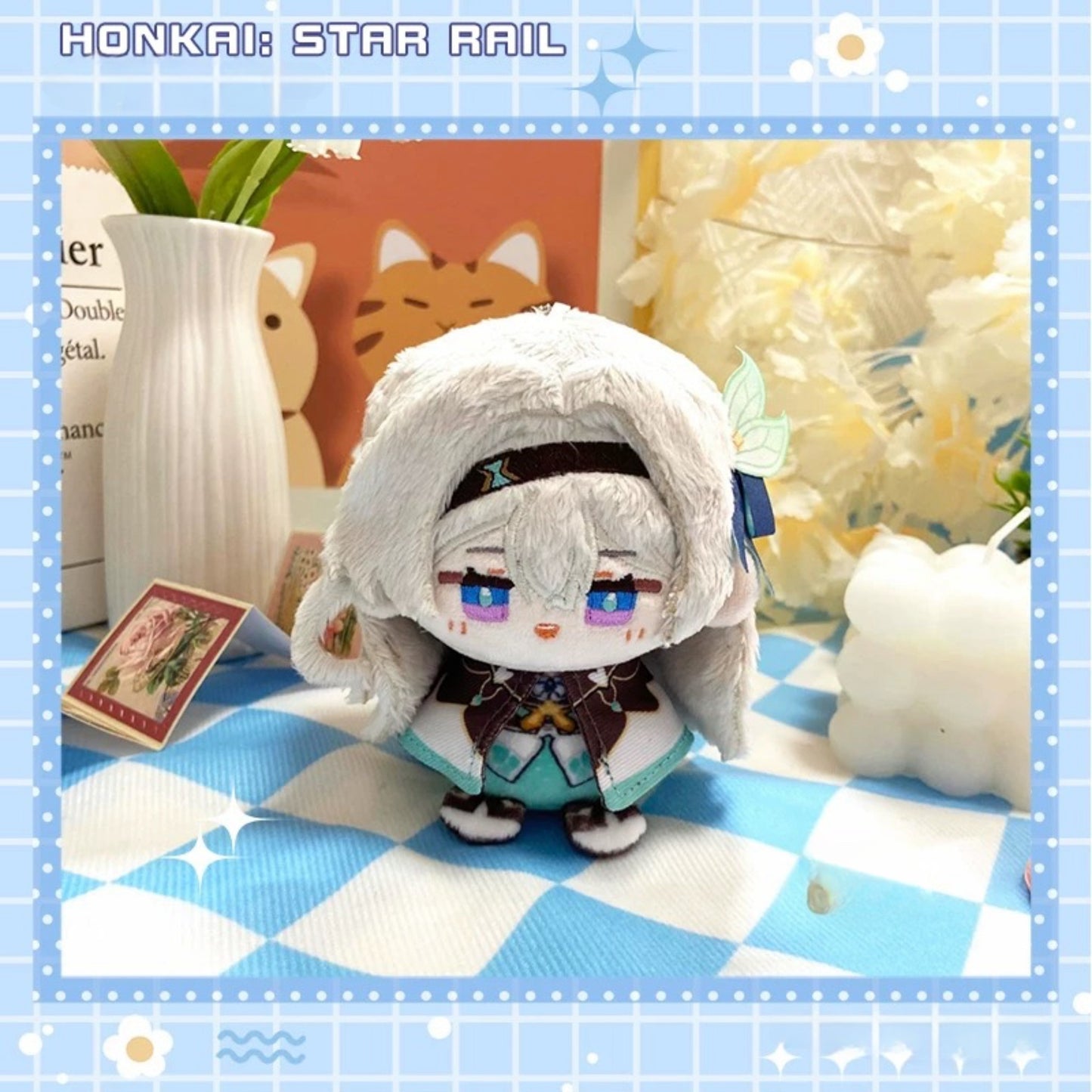 Yolo Anime Honkai: Star Rail  Sparkle Plush Doll Plushies Toy 12CM