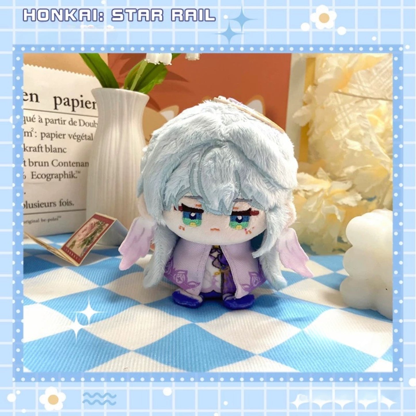 Yolo Anime Honkai: Star Rail  Sparkle Plush Doll Plushies Toy 12CM