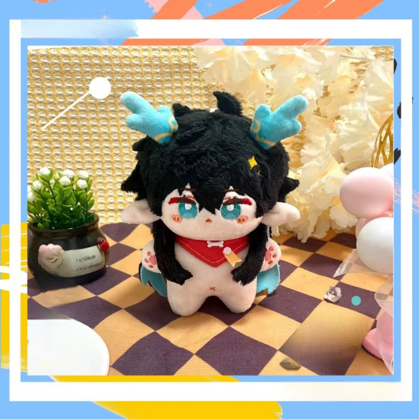 Yolo Anime Honkai: Star Rail Dan Heng·Imbibitor Lunae Kafka Blade Jingyuan Plush Keychain Toy
